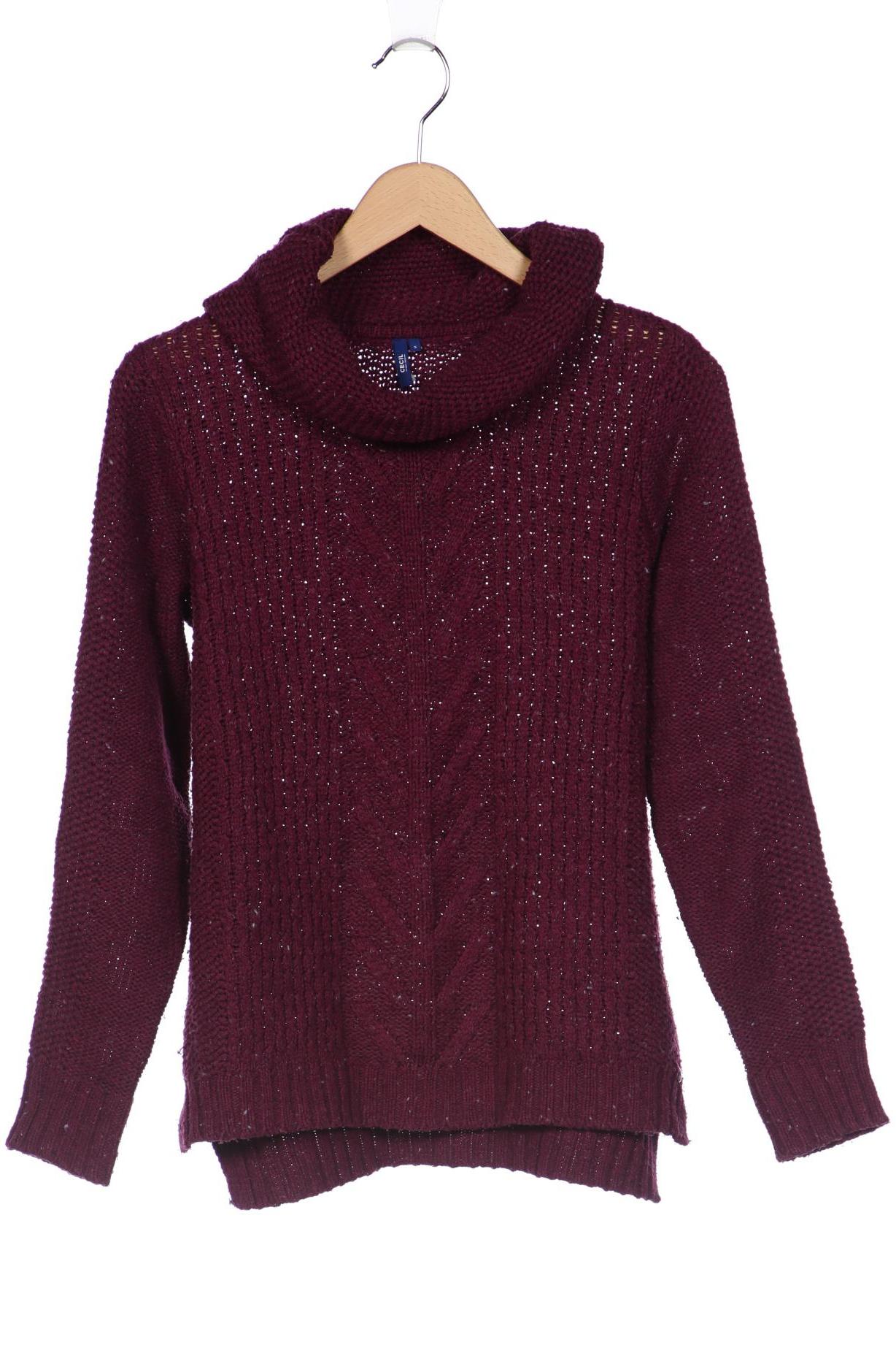 

Cecil Damen Pullover, bordeaux, Gr. 36