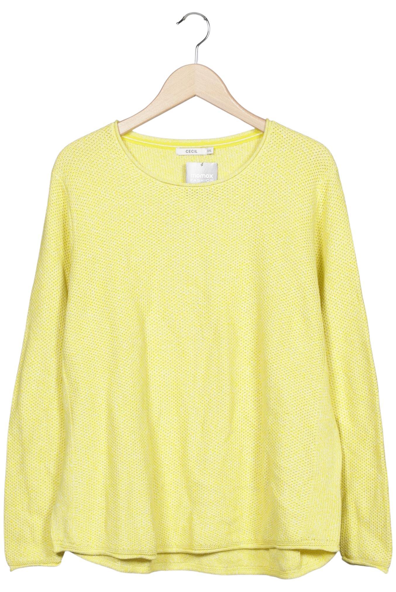 

Cecil Damen Pullover, gelb, Gr. 46