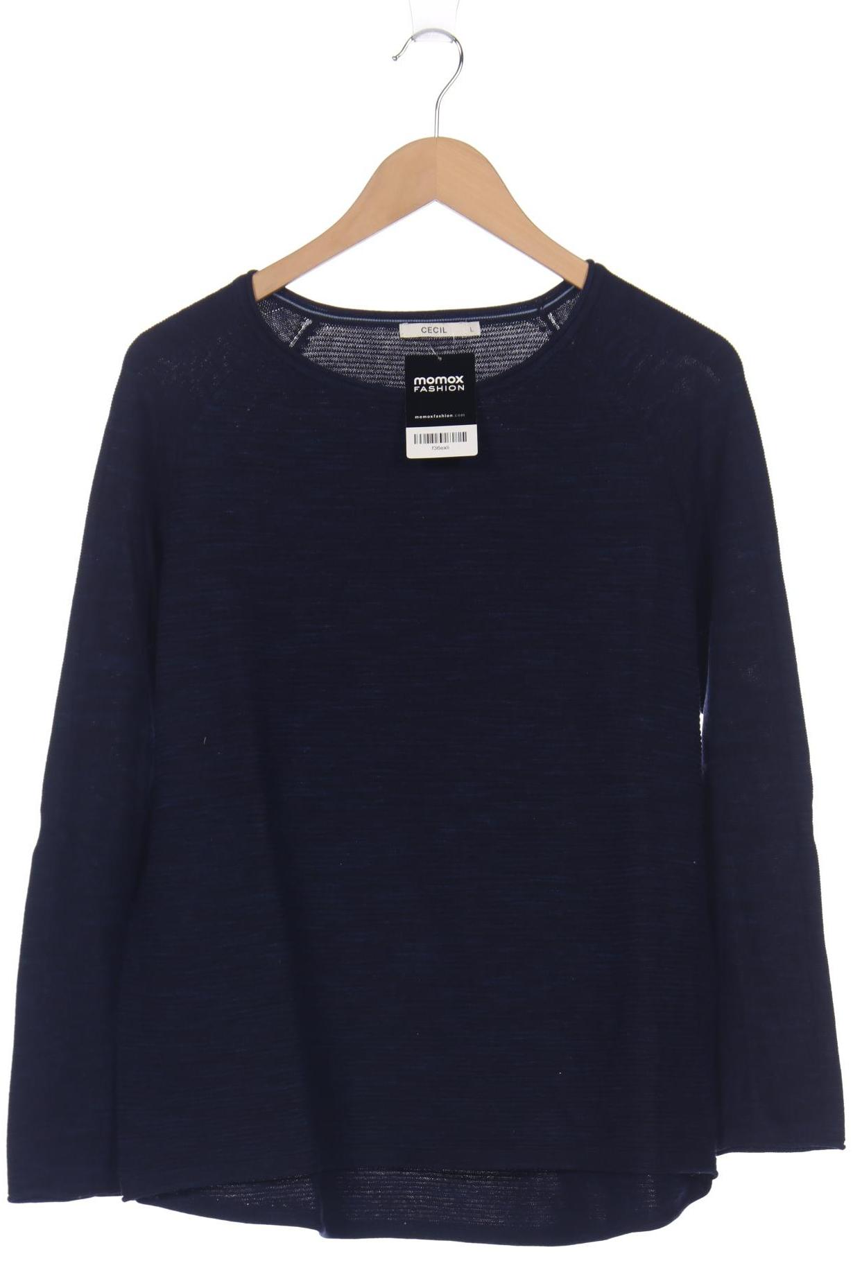 

CECIL Damen Pullover, marineblau