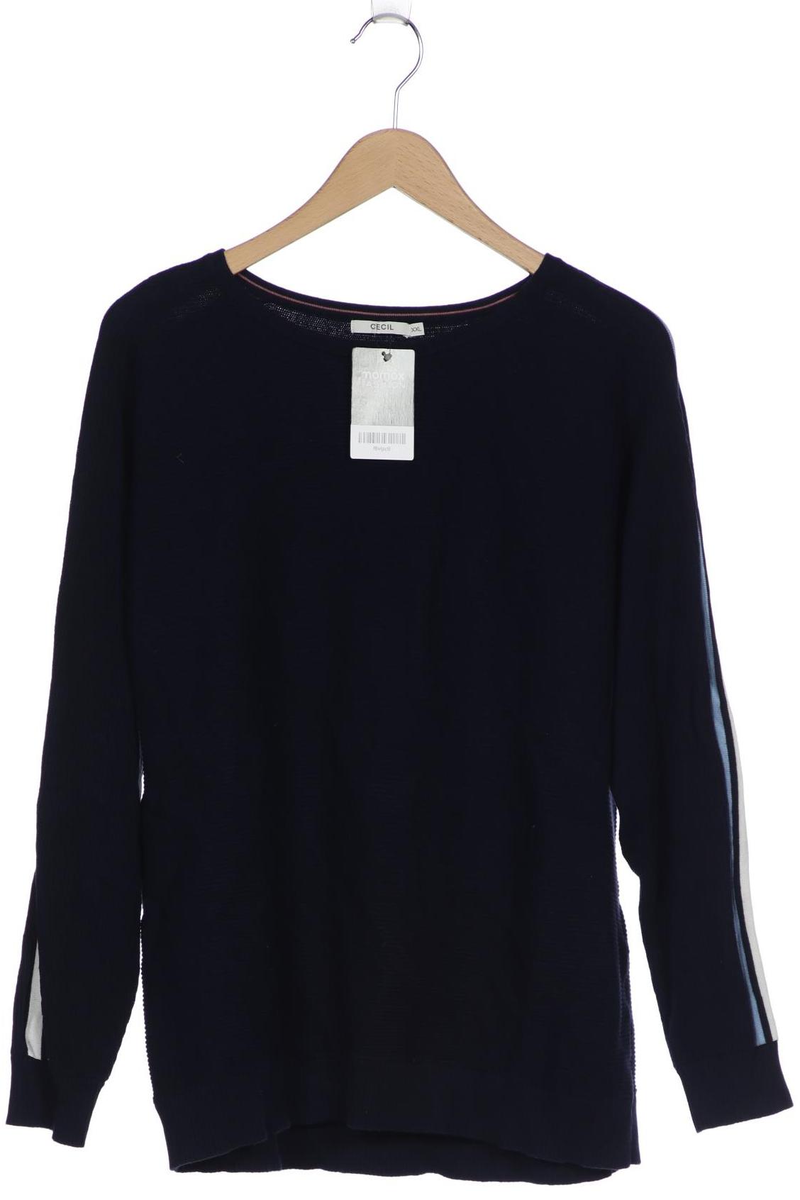 

CECIL Damen Pullover, marineblau