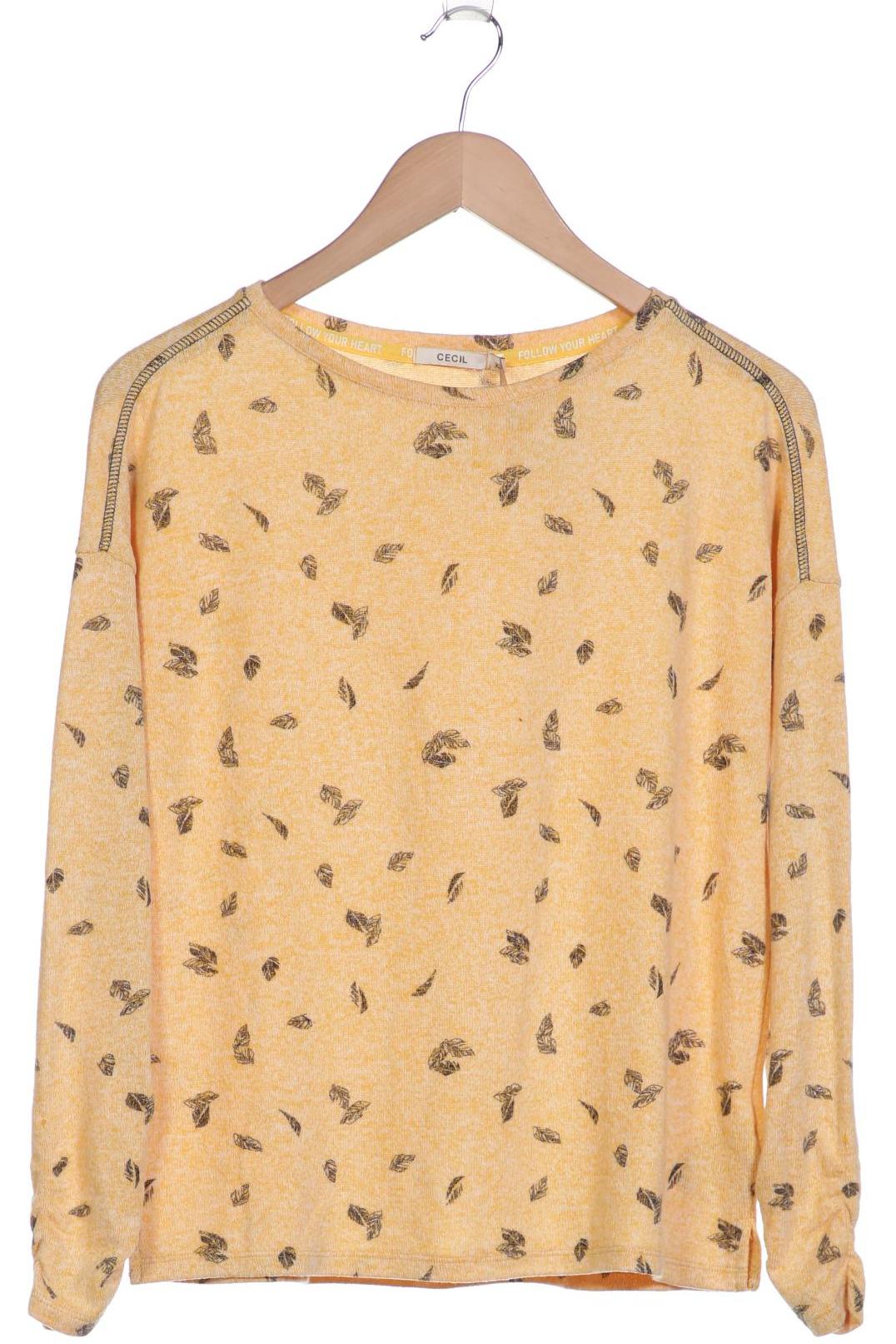 

Cecil Damen Pullover, gelb, Gr. 34