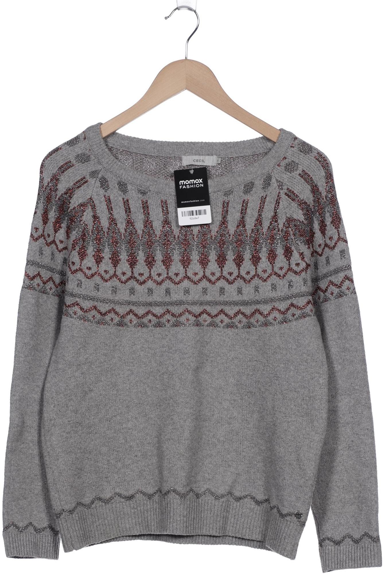 

CECIL Damen Pullover, grau