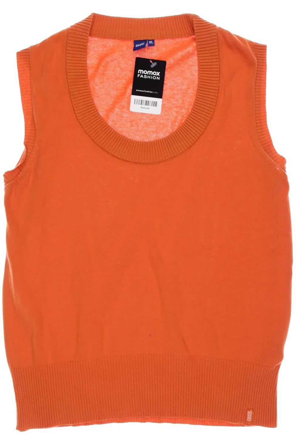 

CECIL Damen Pullover, orange