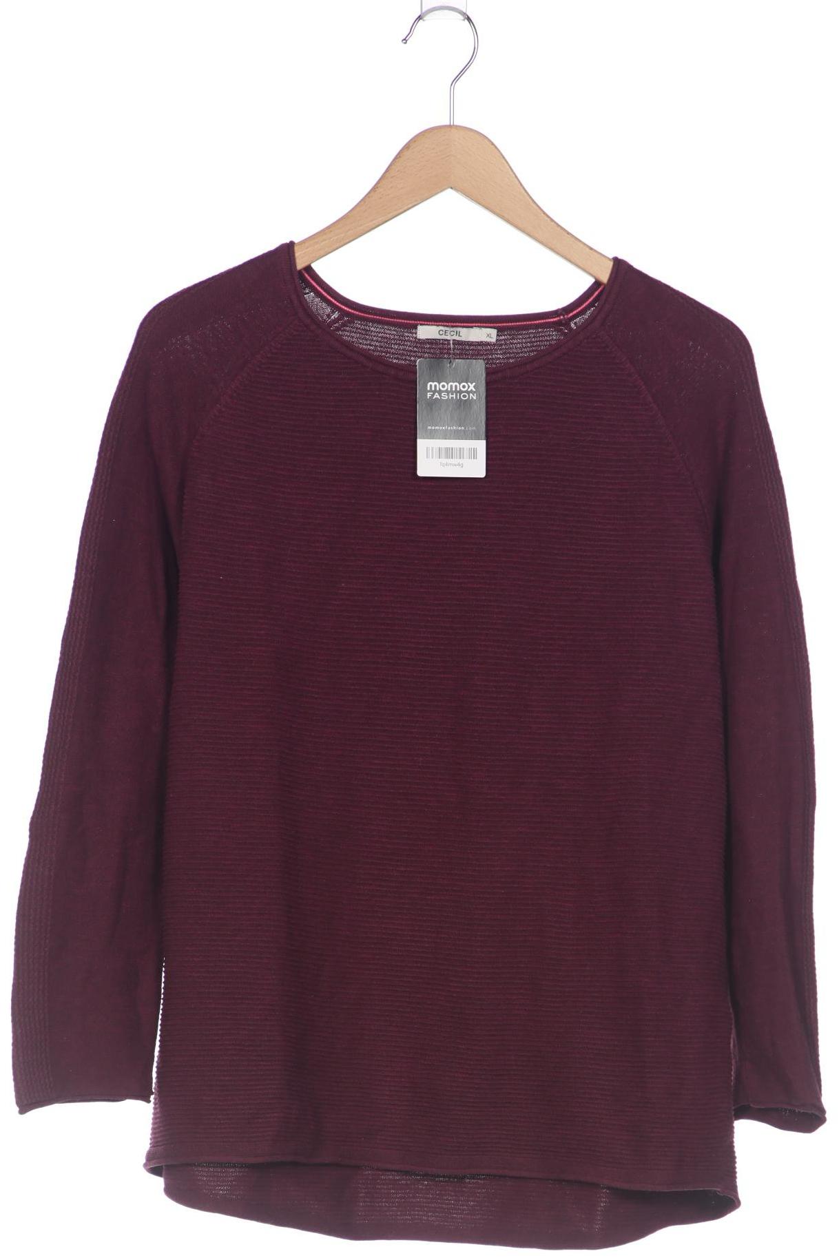

Cecil Damen Pullover, bordeaux, Gr. 44