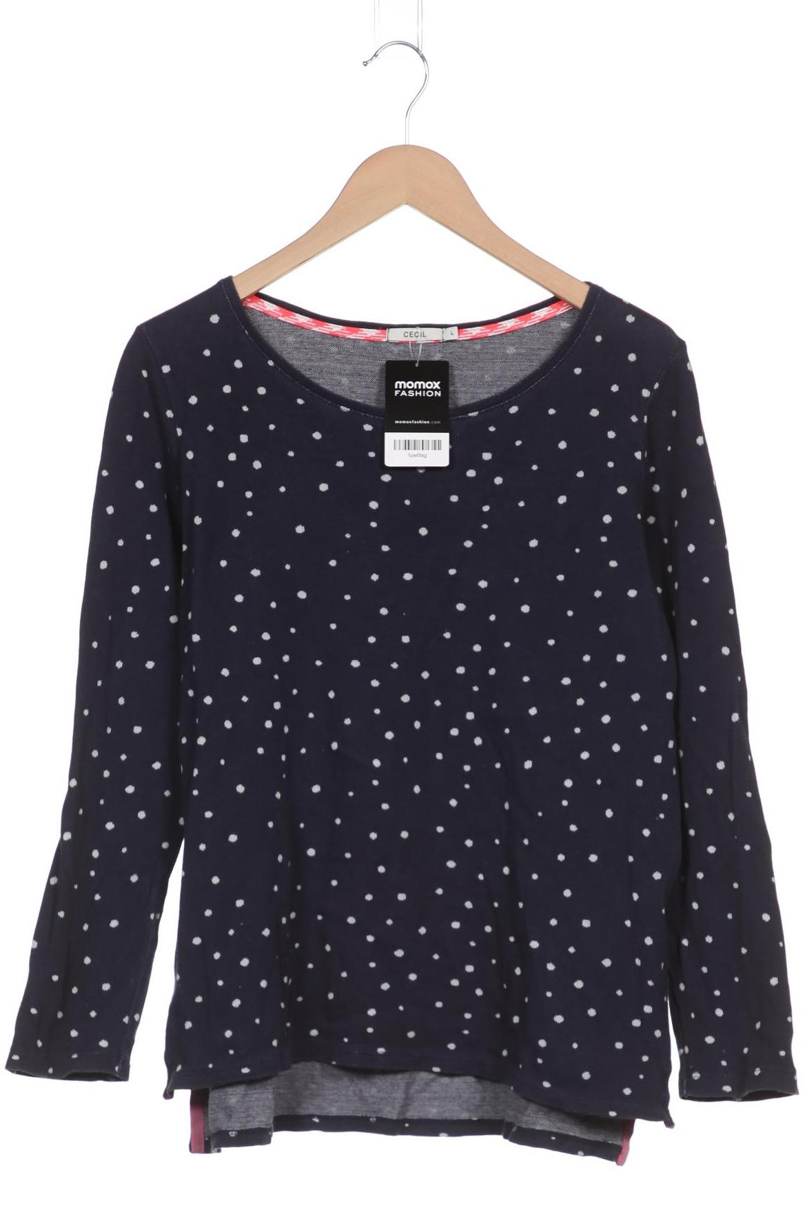 

CECIL Damen Pullover, marineblau