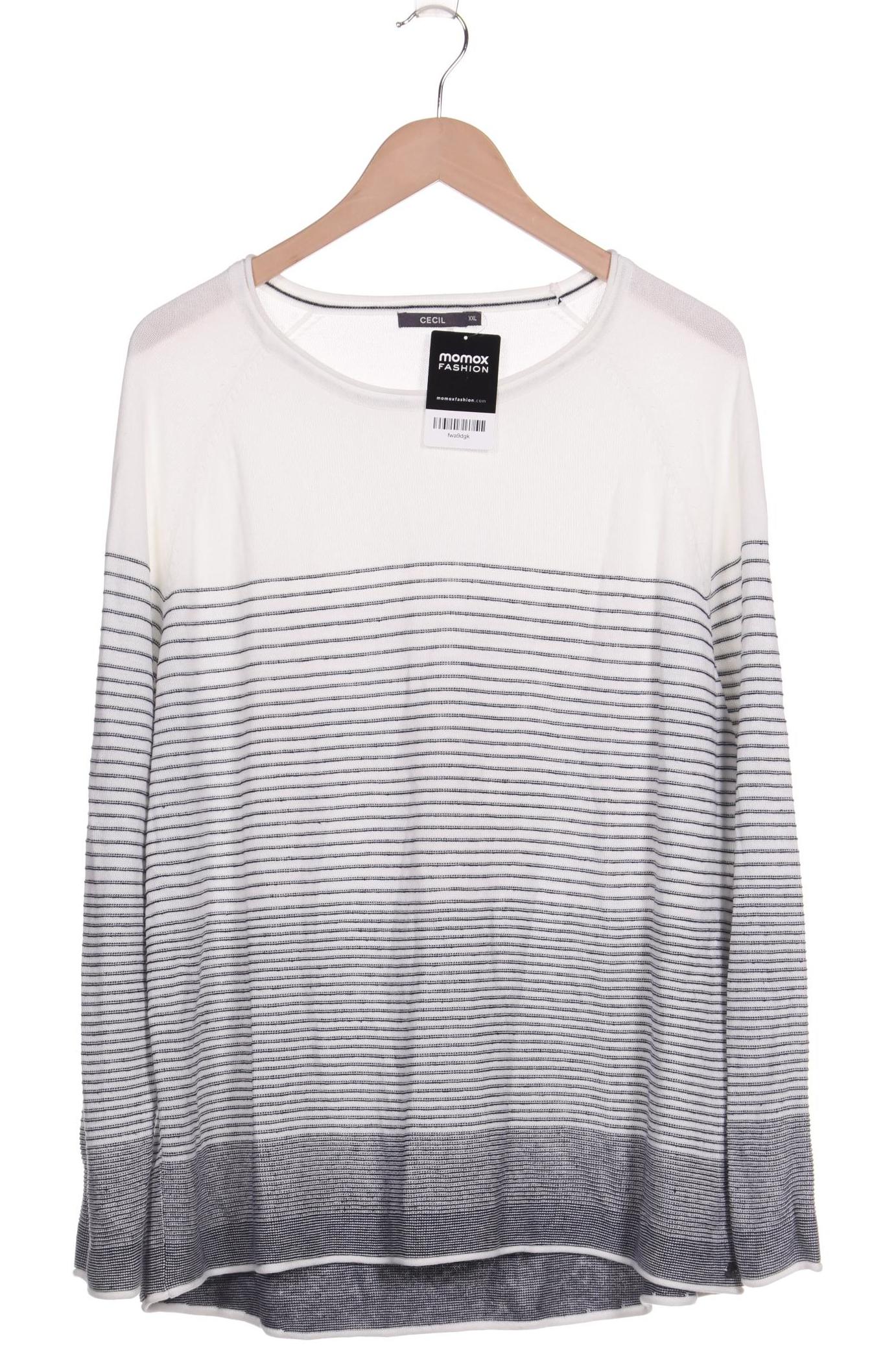 

Cecil Damen Pullover, weiß, Gr. 46