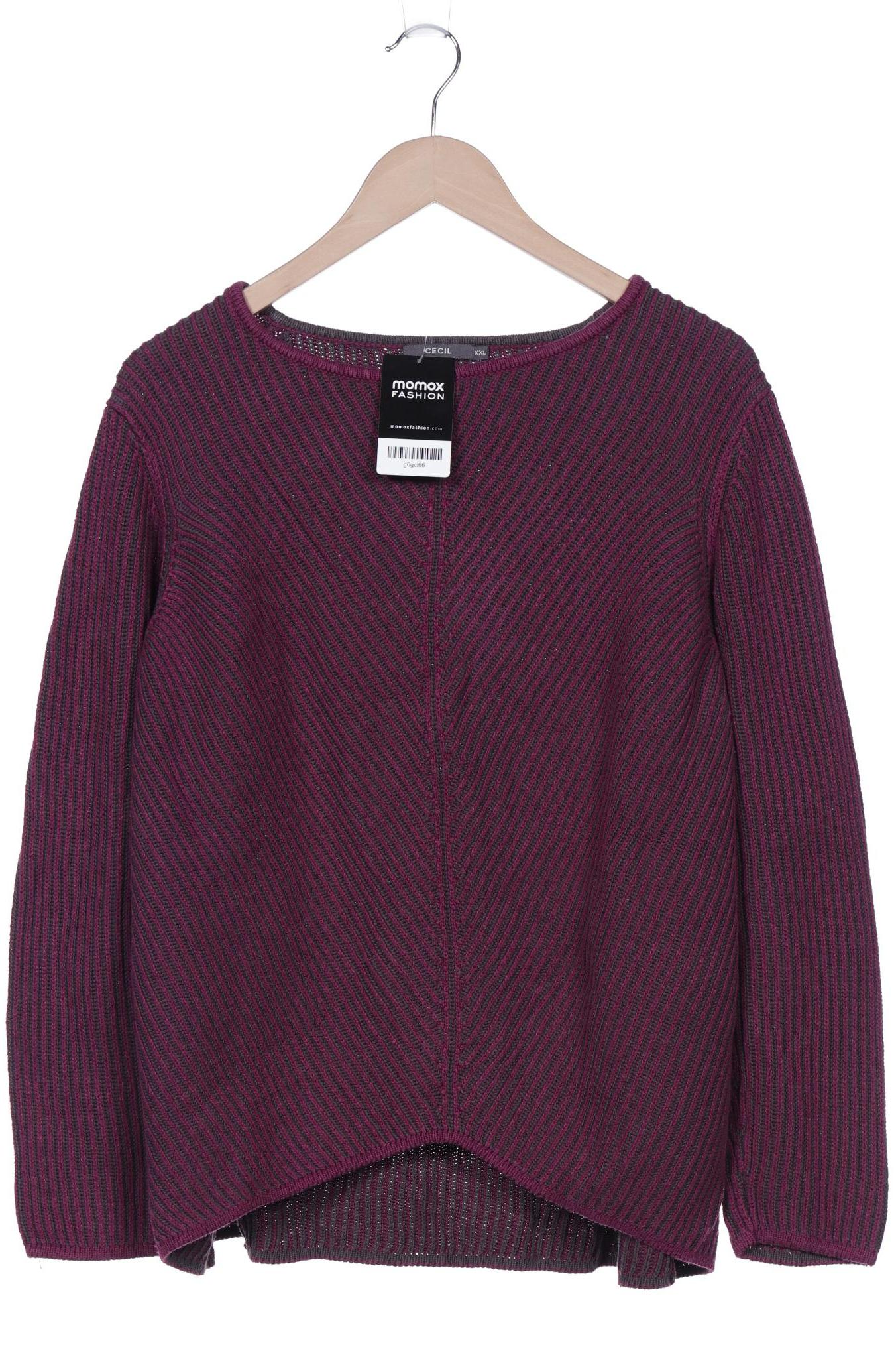 

Cecil Damen Pullover, bordeaux, Gr. 46