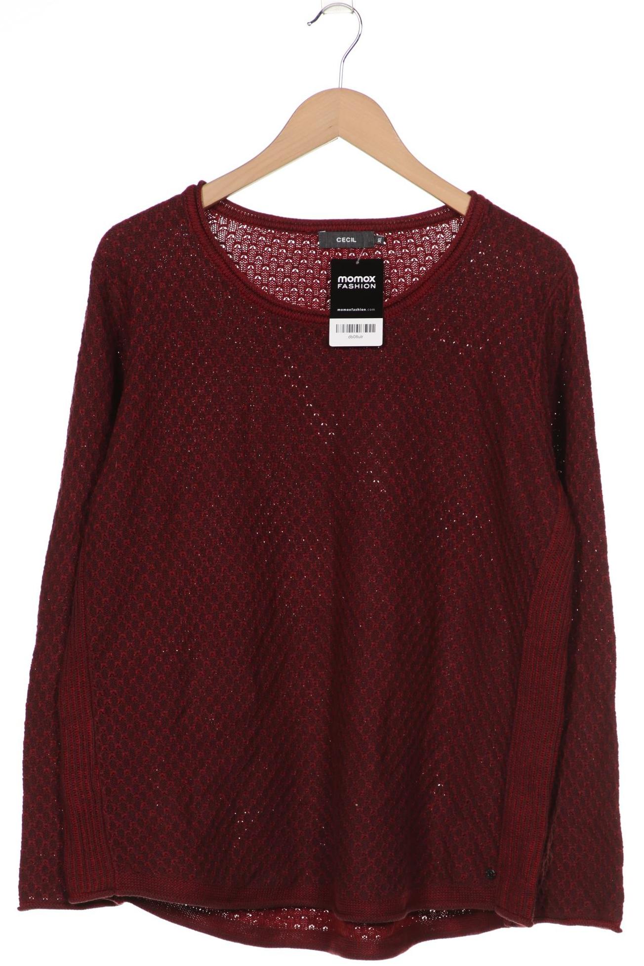 

Cecil Damen Pullover, bordeaux, Gr. 44