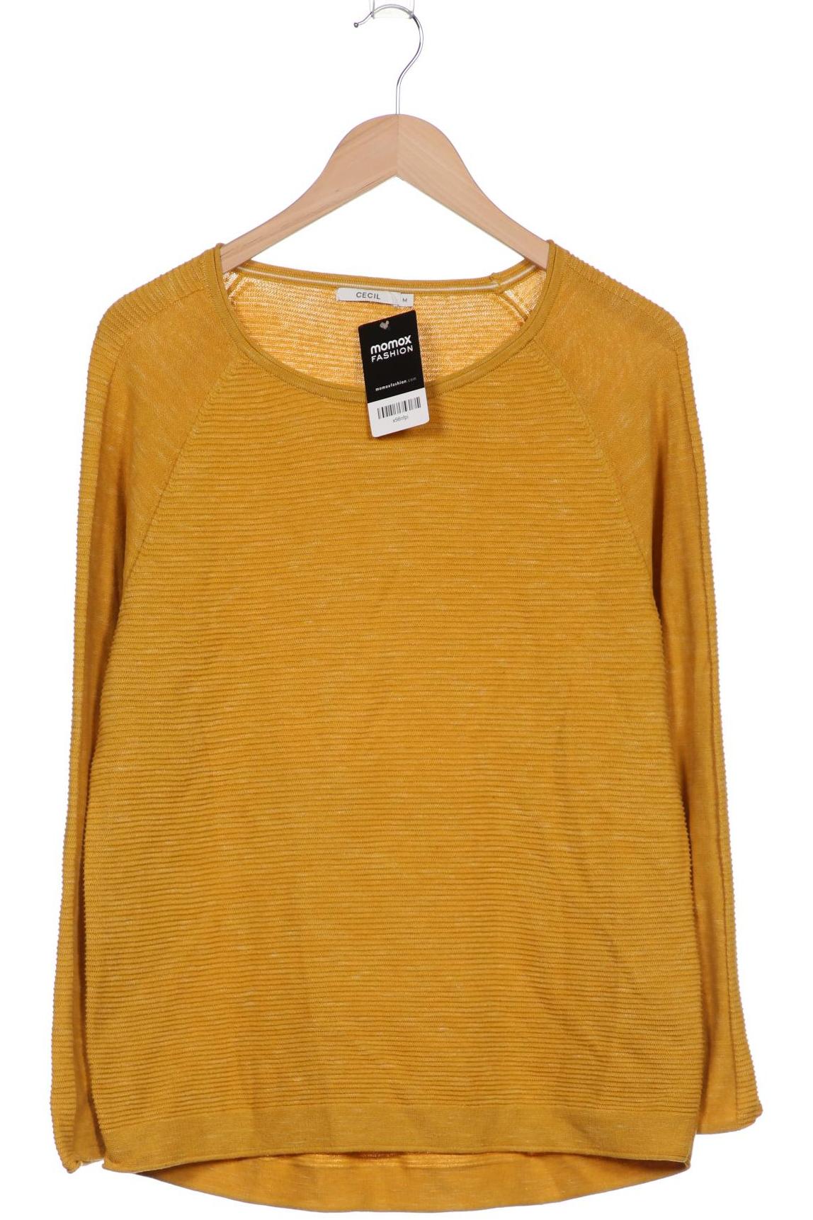 

Cecil Damen Pullover, gelb, Gr. 38