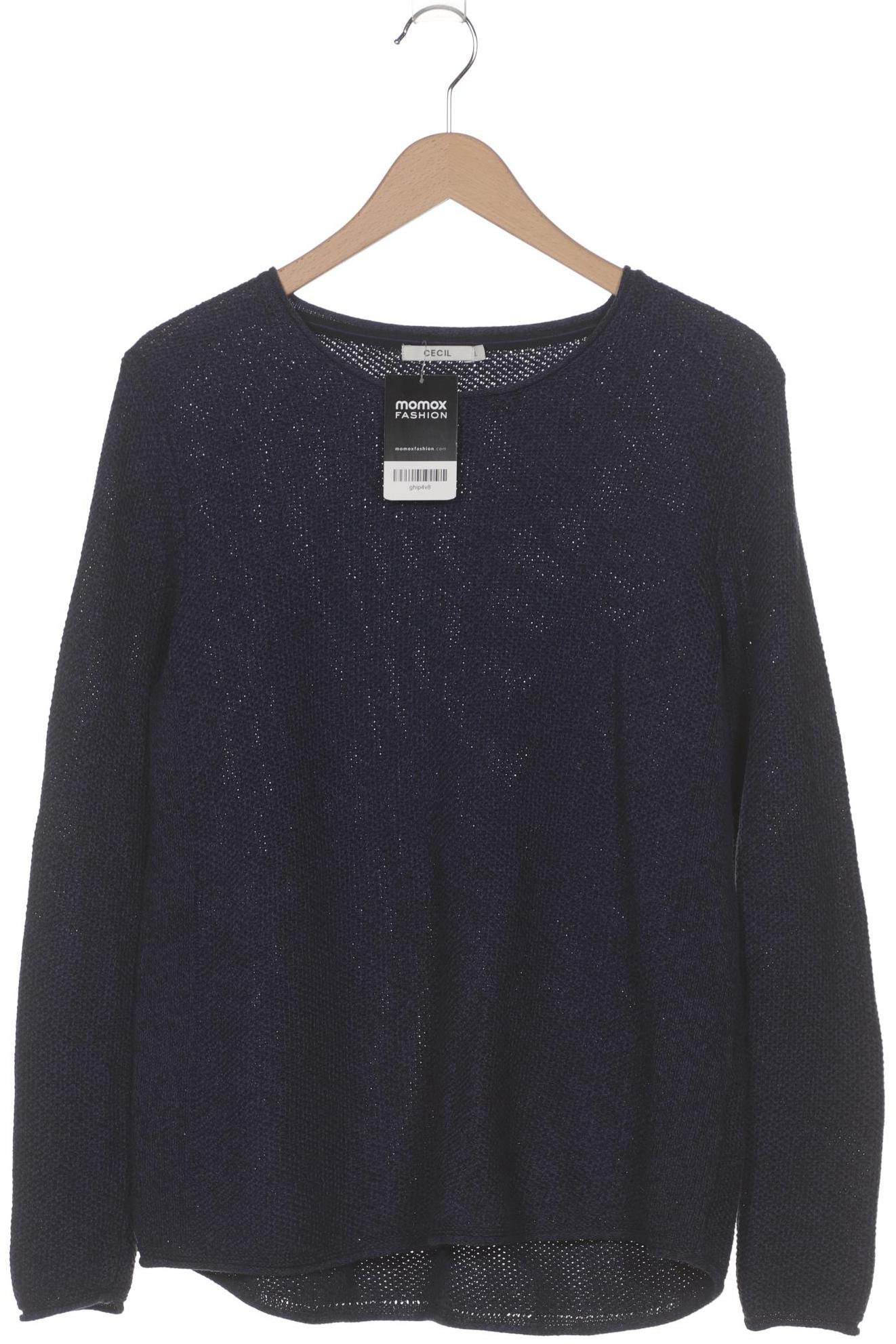 

Cecil Damen Pullover, marineblau, Gr. 42