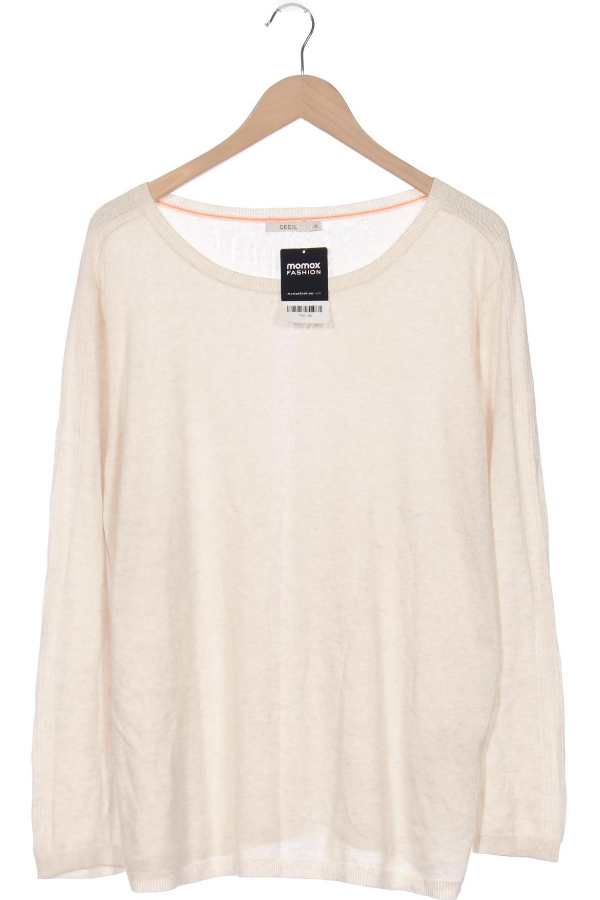 

Cecil Damen Pullover, cremeweiß, Gr. 44