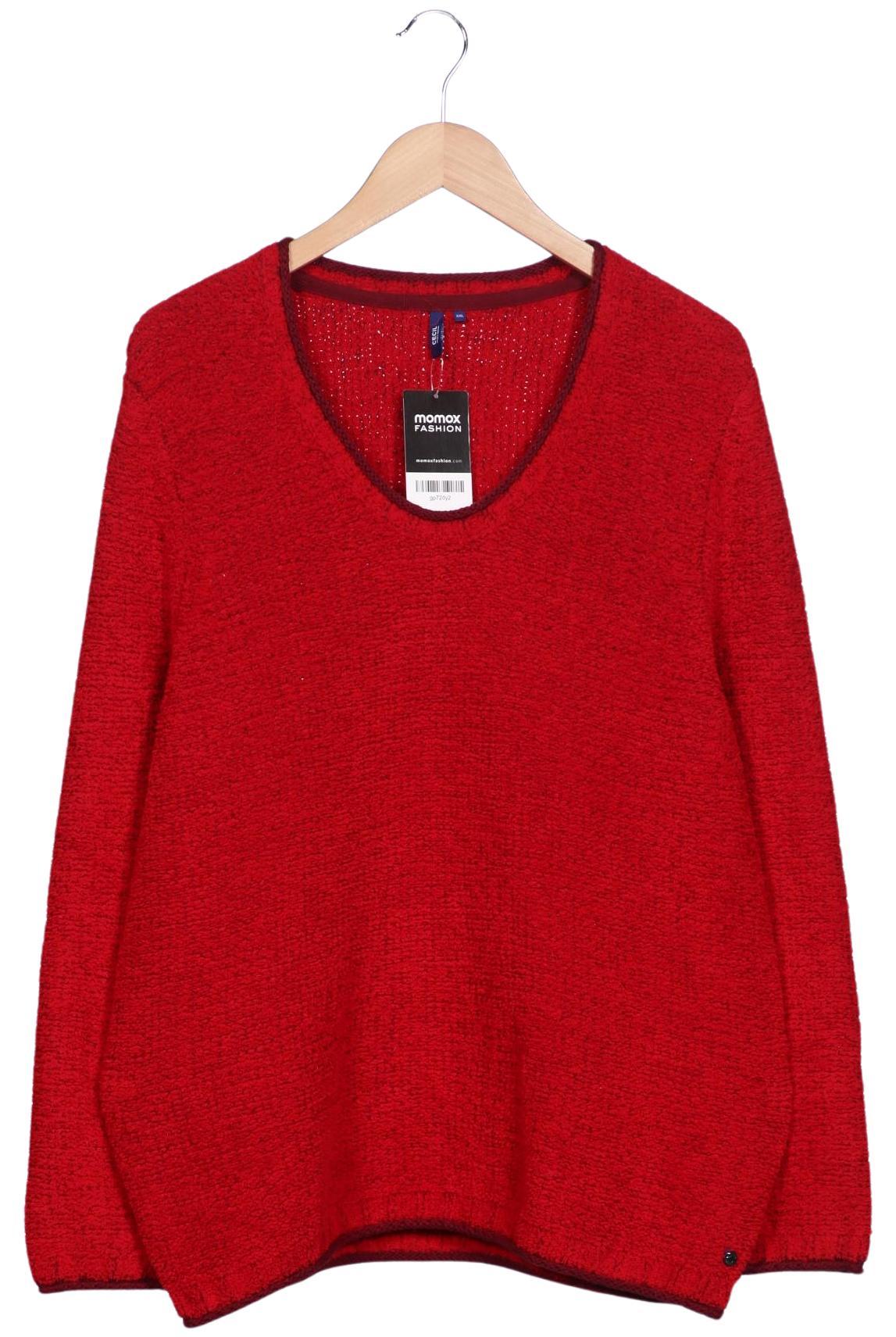 

Cecil Damen Pullover, rot, Gr. 46