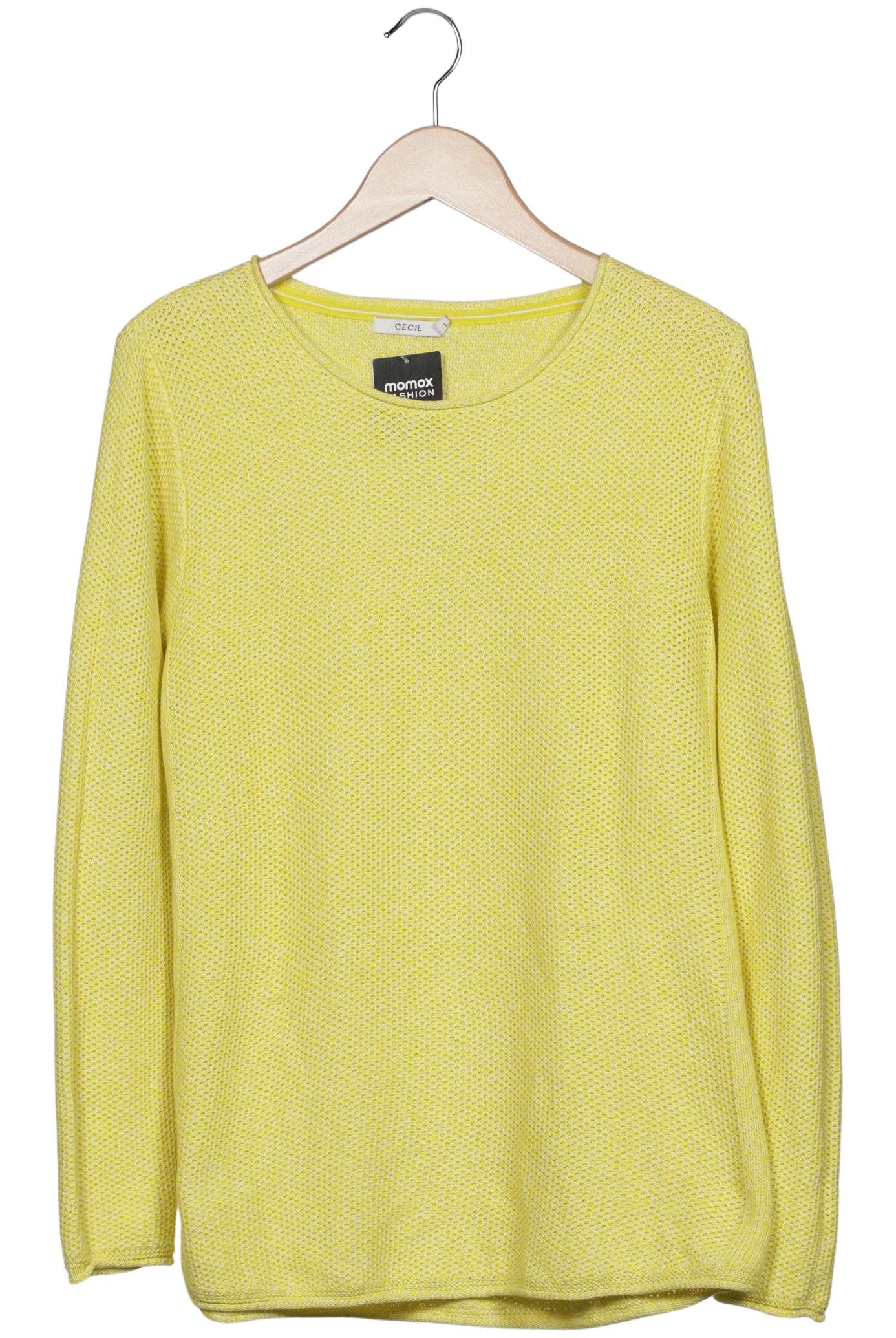 

Cecil Damen Pullover, gelb, Gr. 42