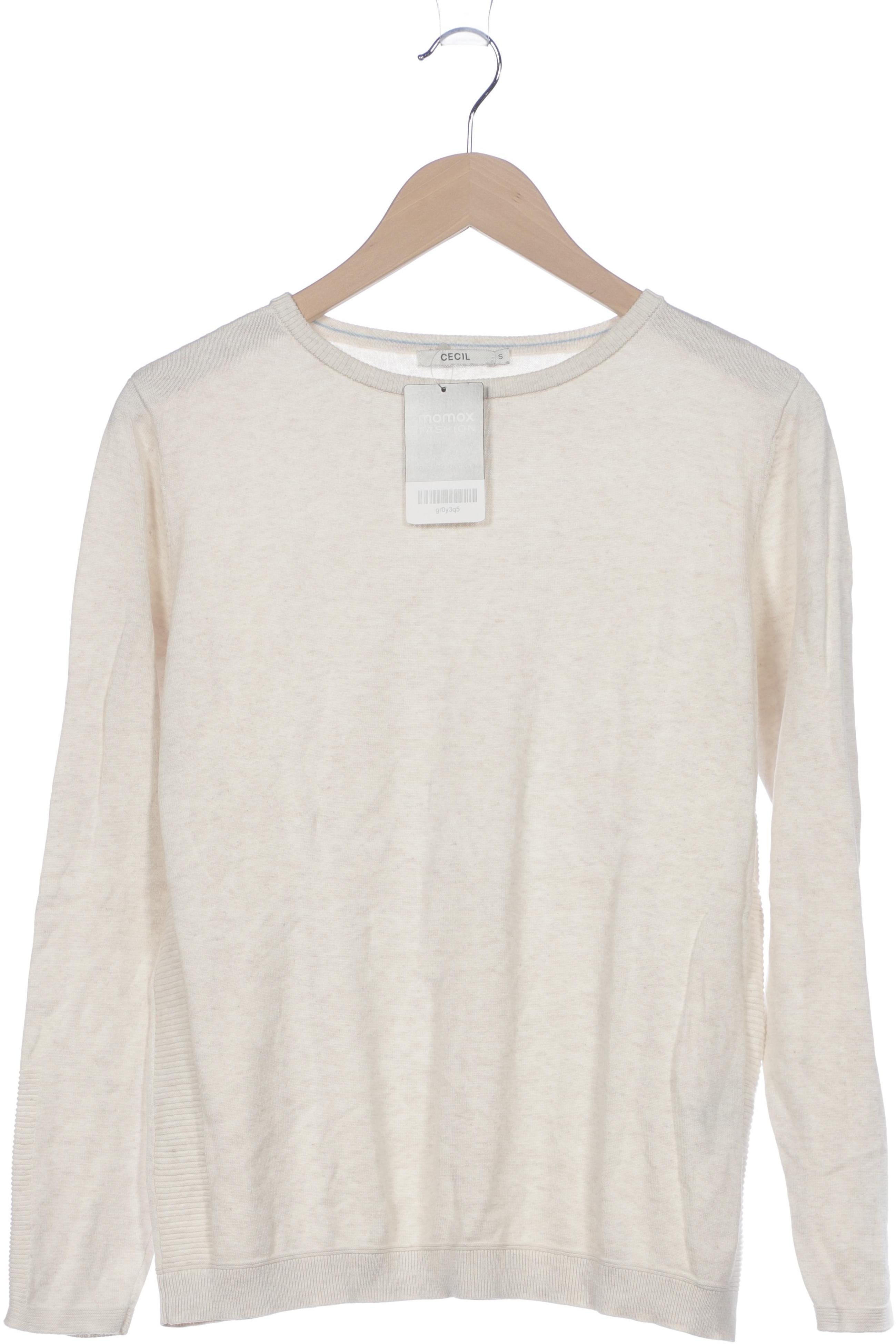 

Cecil Damen Pullover, cremeweiß, Gr. 36