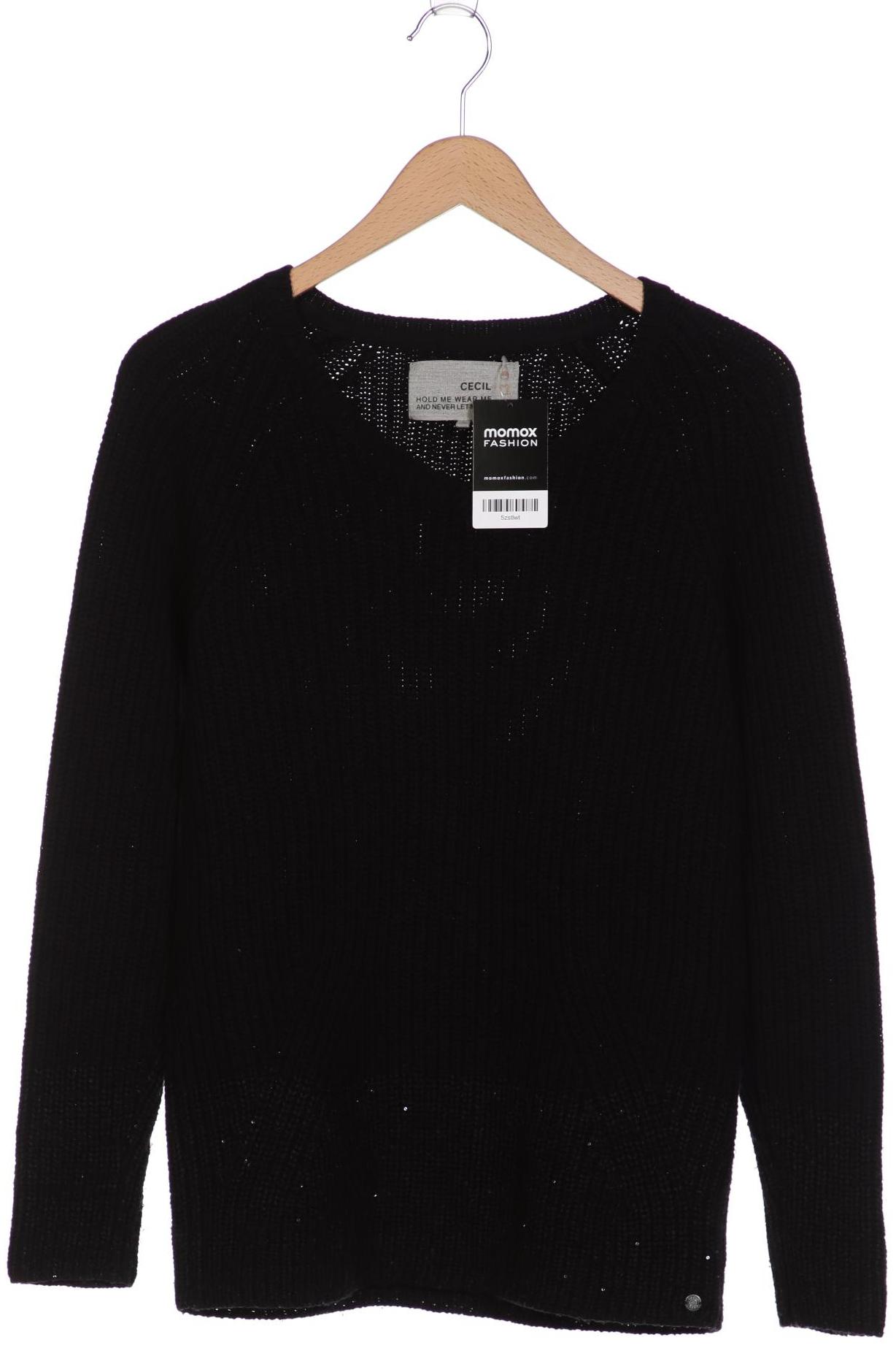 

Cecil Damen Pullover, schwarz, Gr. 36