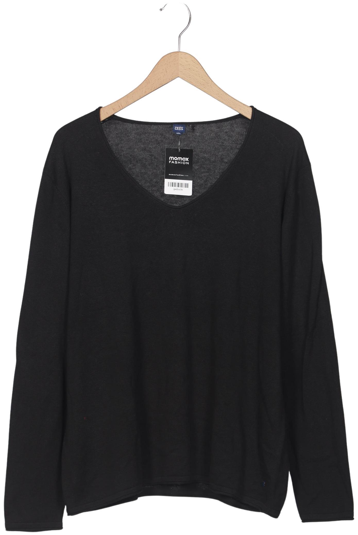 

Cecil Damen Pullover, schwarz, Gr. 46