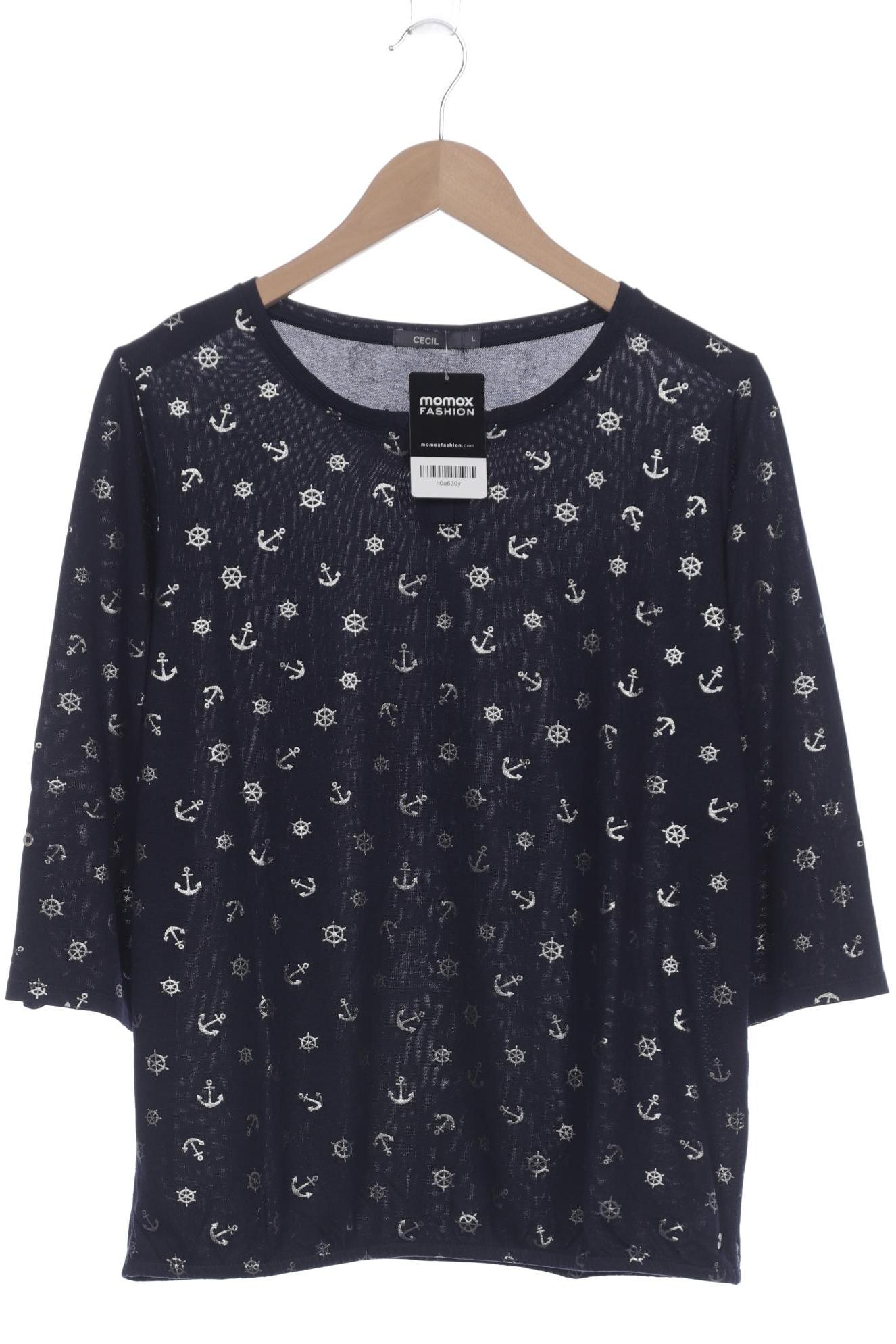 

Cecil Damen Pullover, marineblau, Gr. 42