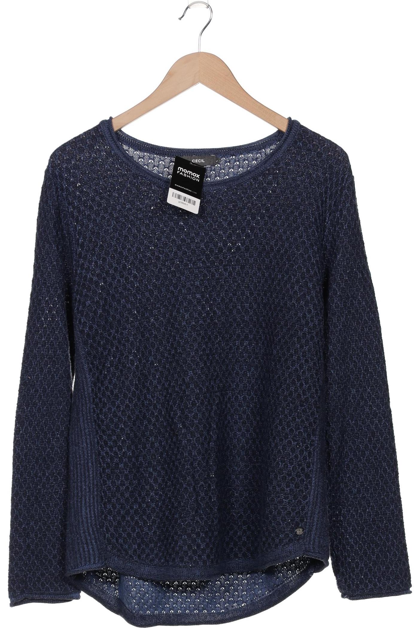 

Cecil Damen Pullover, marineblau, Gr. 42