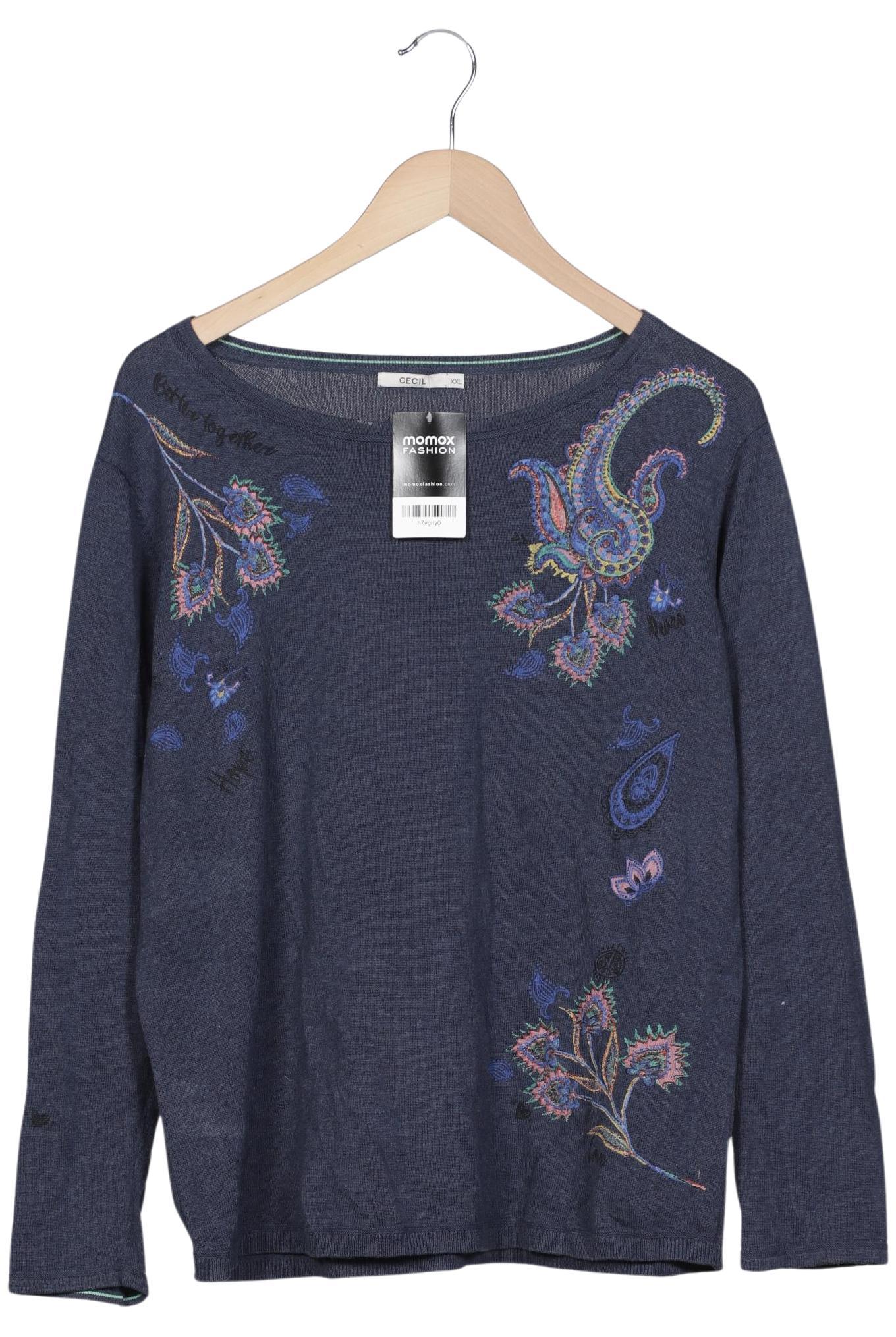 

Cecil Damen Pullover, marineblau, Gr. 46