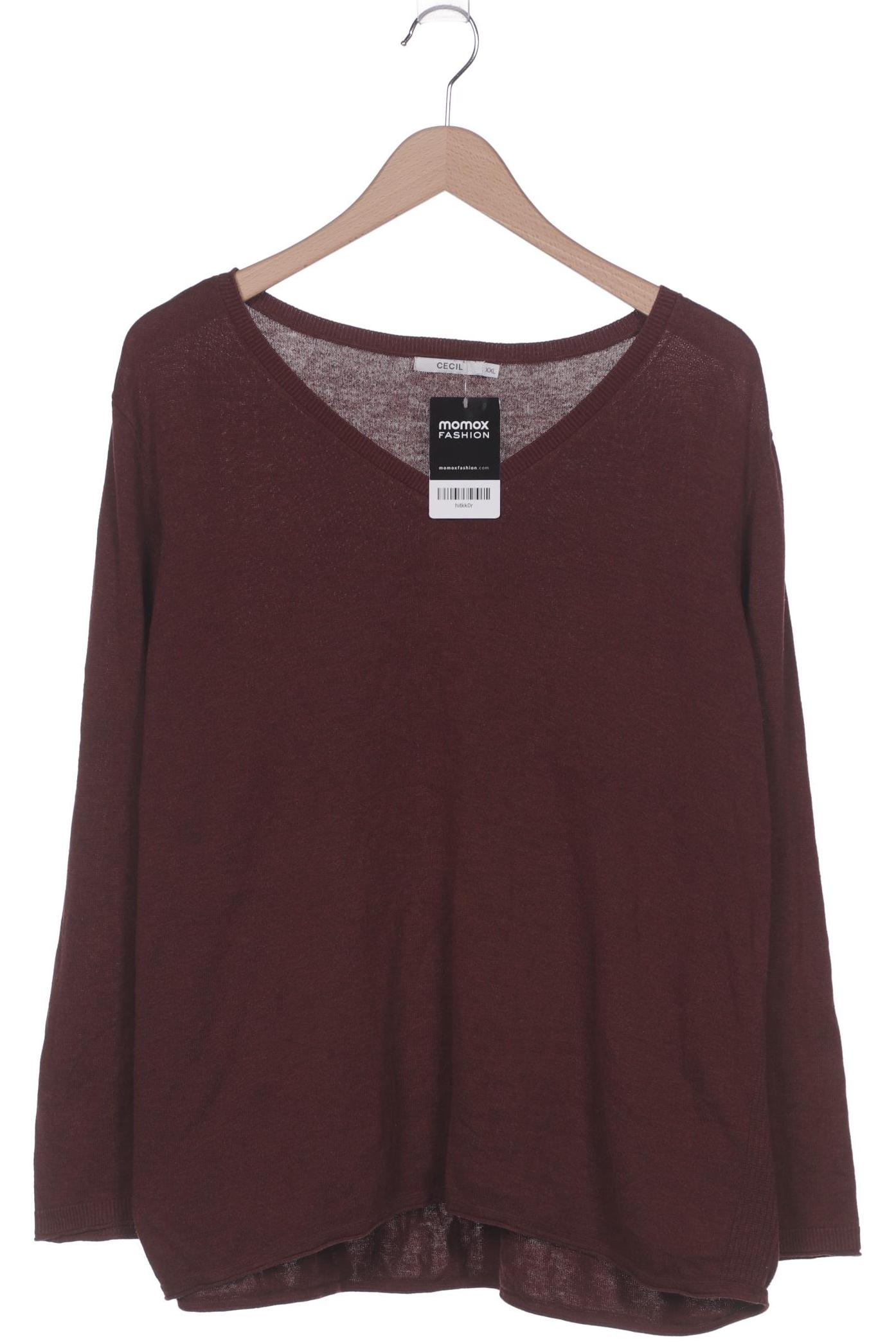 

Cecil Damen Pullover, bordeaux, Gr. 46