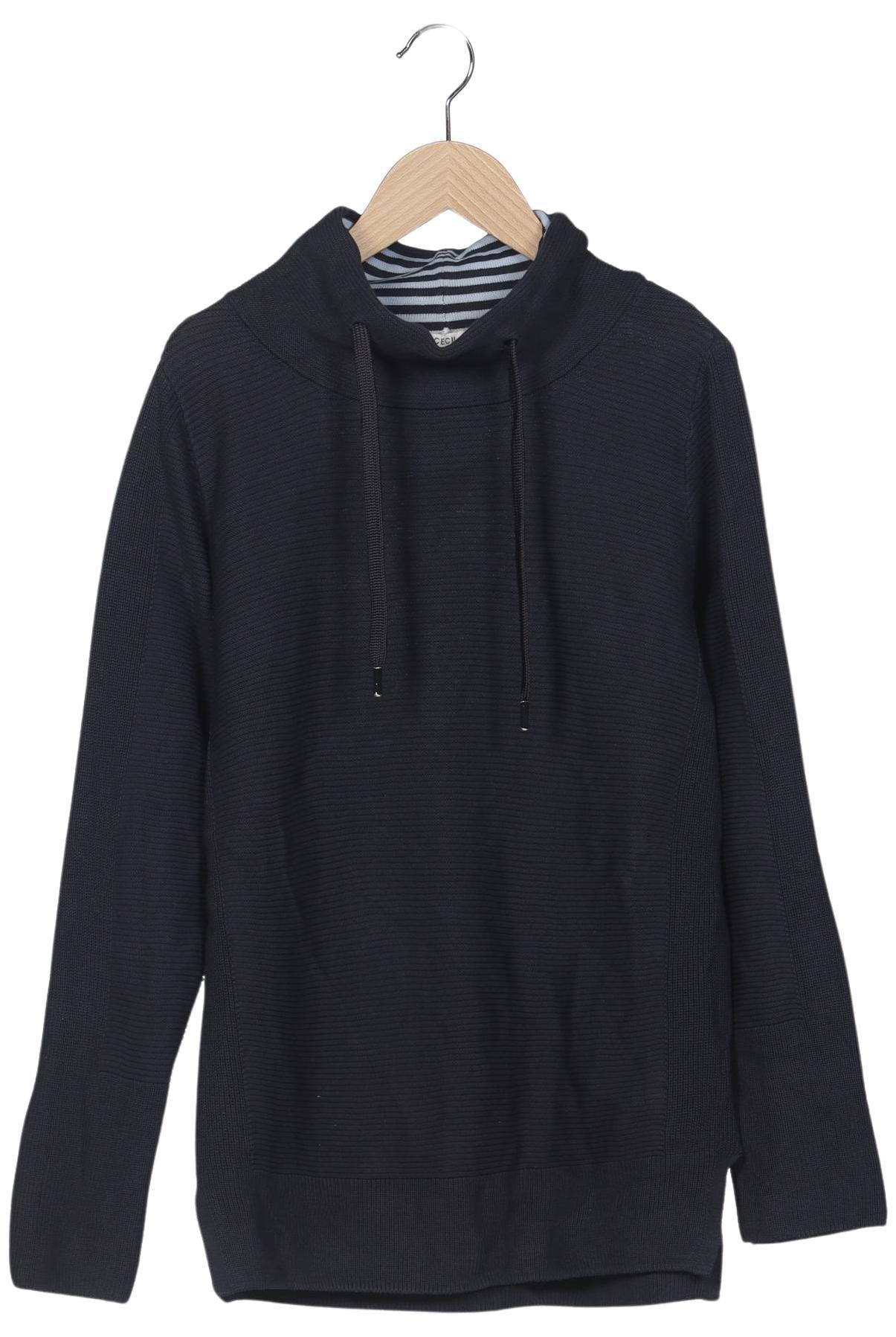 

Cecil Damen Pullover, marineblau, Gr. 34