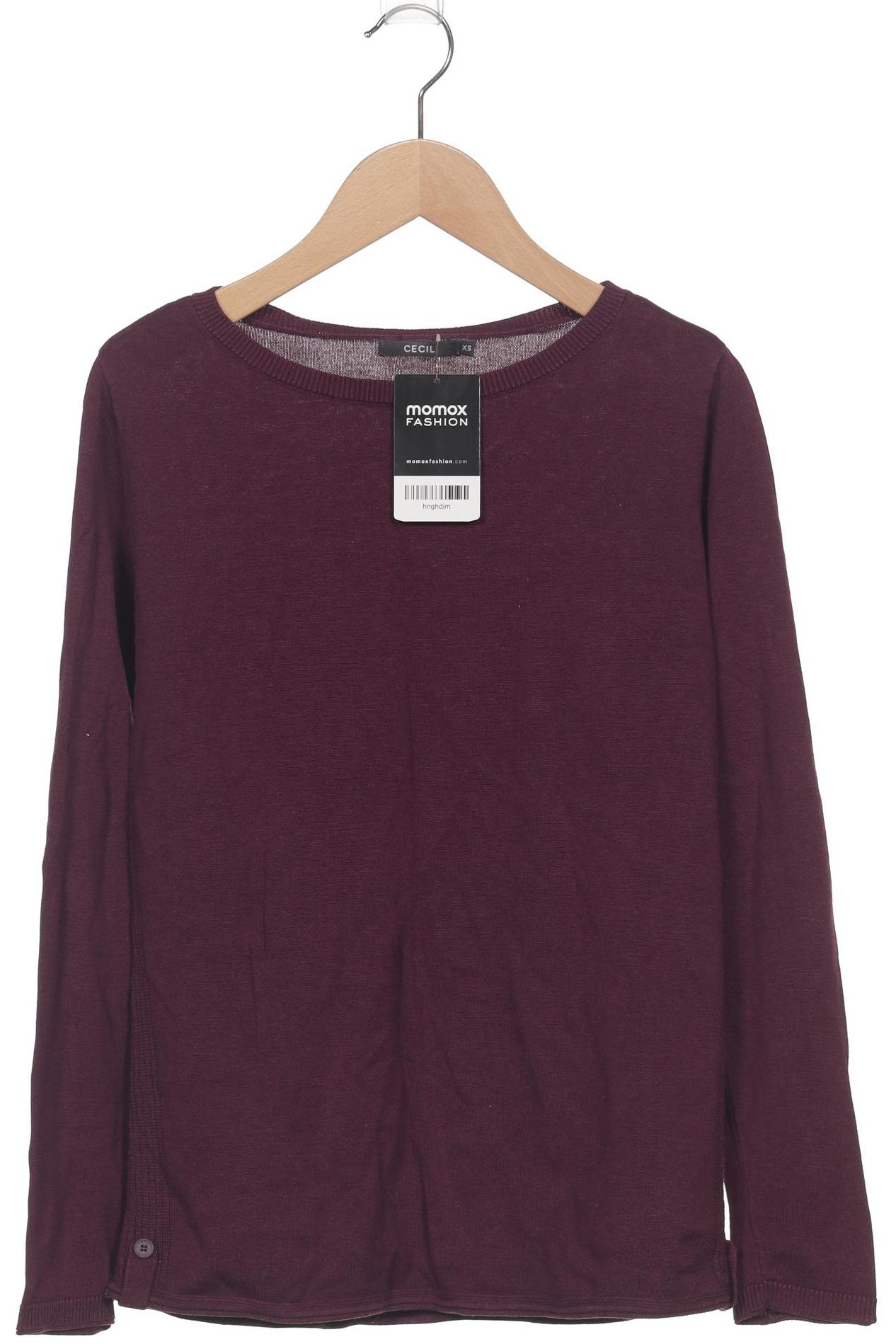 

Cecil Damen Pullover, bordeaux, Gr. 34