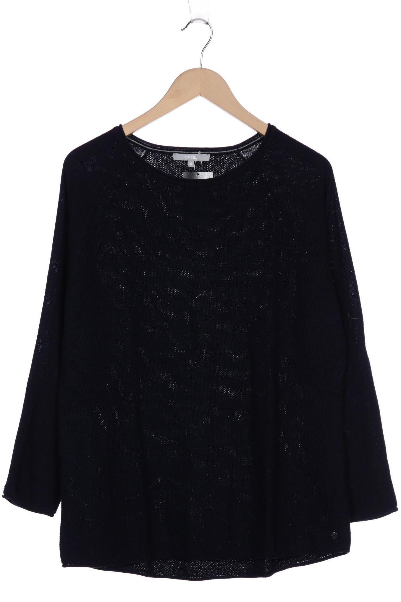 

CECIL Damen Pullover, marineblau