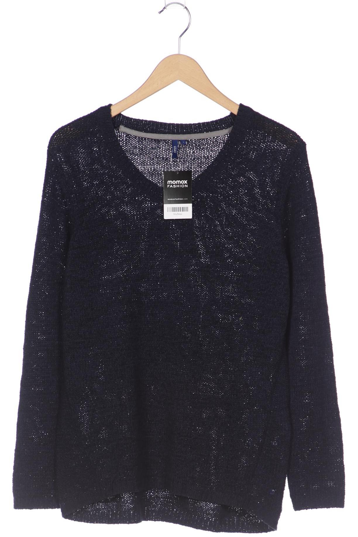

CECIL Damen Pullover, marineblau