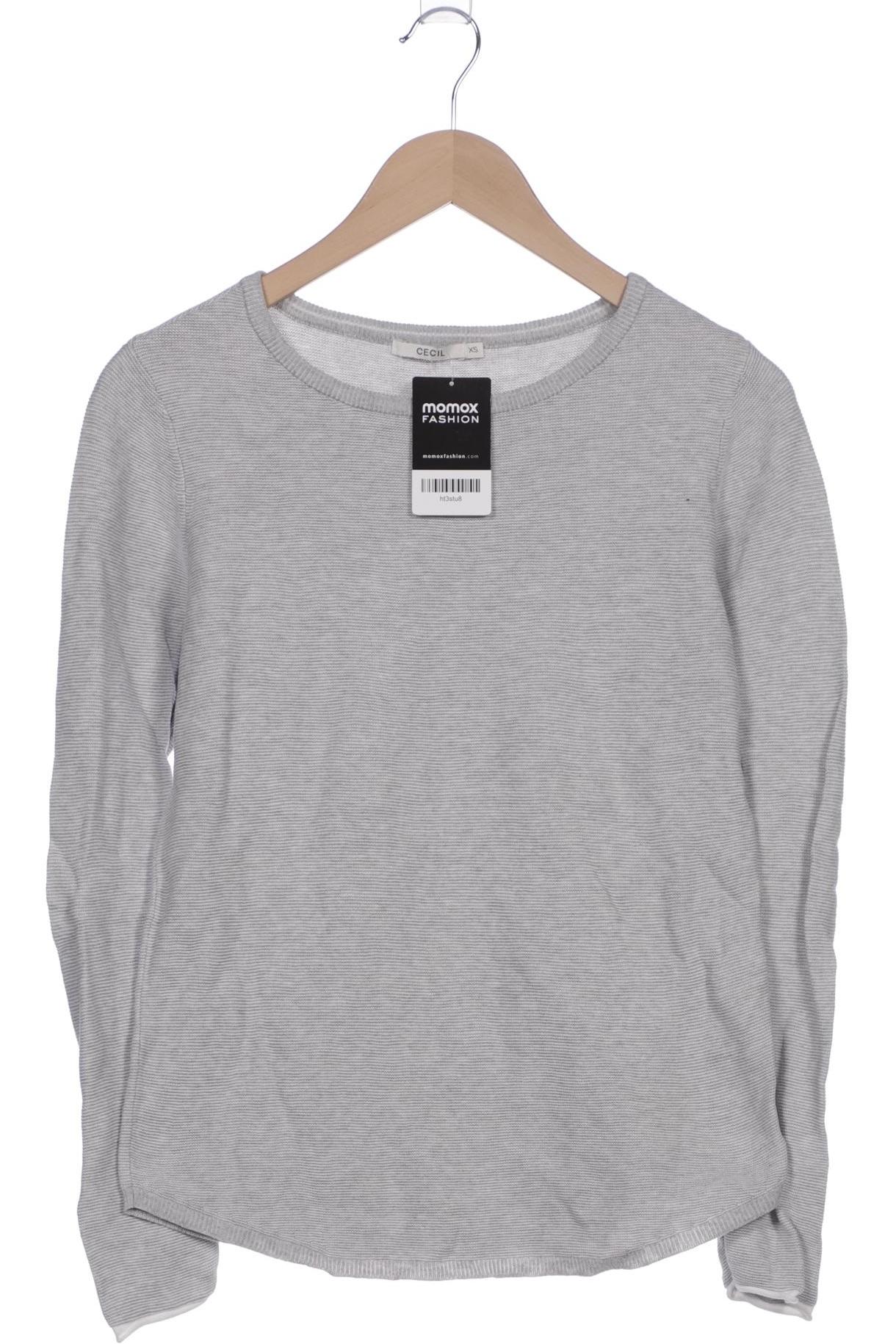 Thumbnail - Cecil Damen Pullover, grau, Gr. 34