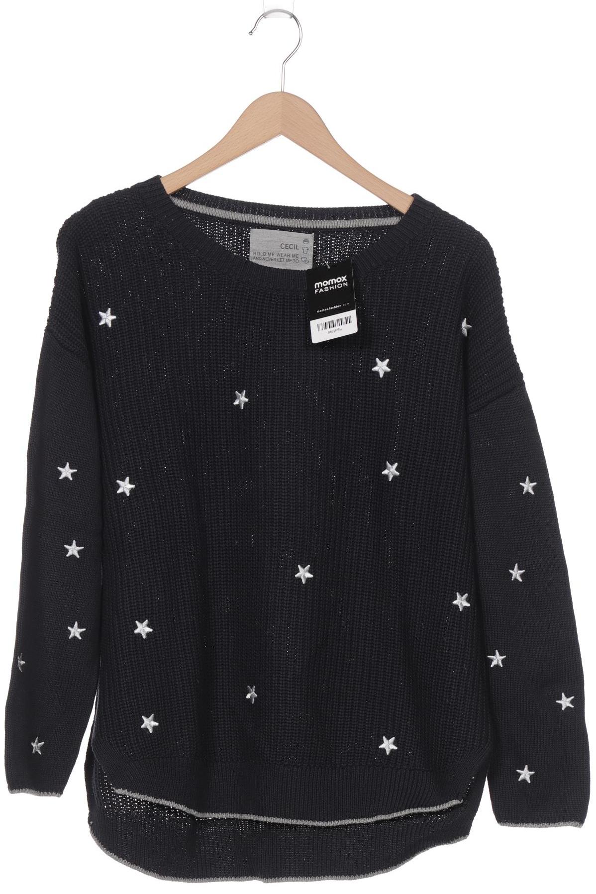 

CECIL Damen Pullover, marineblau