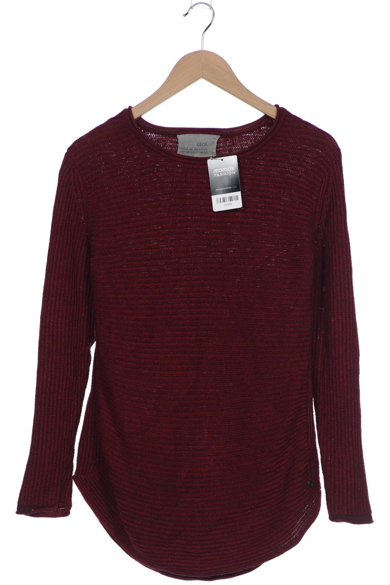 

Cecil Damen Pullover, bordeaux, Gr. 44
