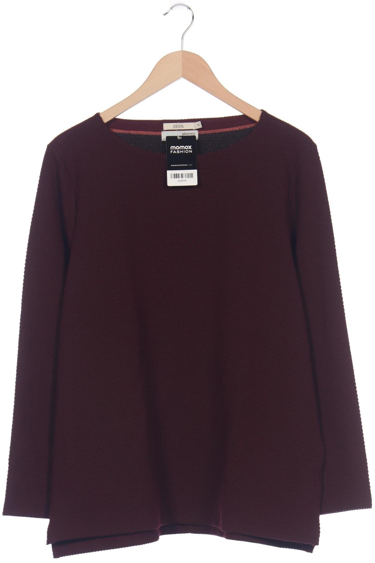 

Cecil Damen Pullover, bordeaux, Gr. 44