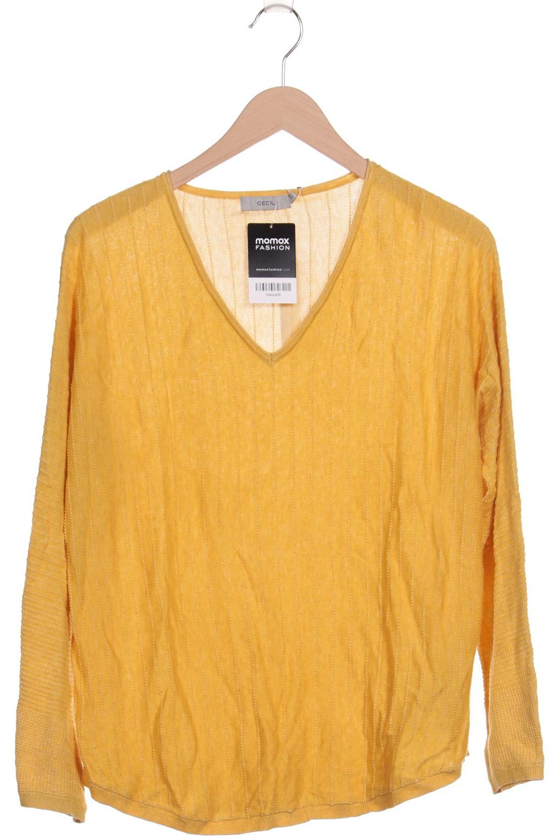 

Cecil Damen Pullover, gelb, Gr. 42