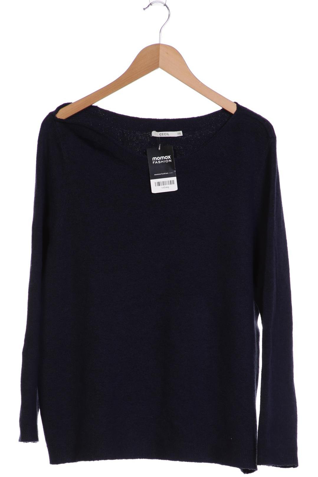

CECIL Damen Pullover, marineblau