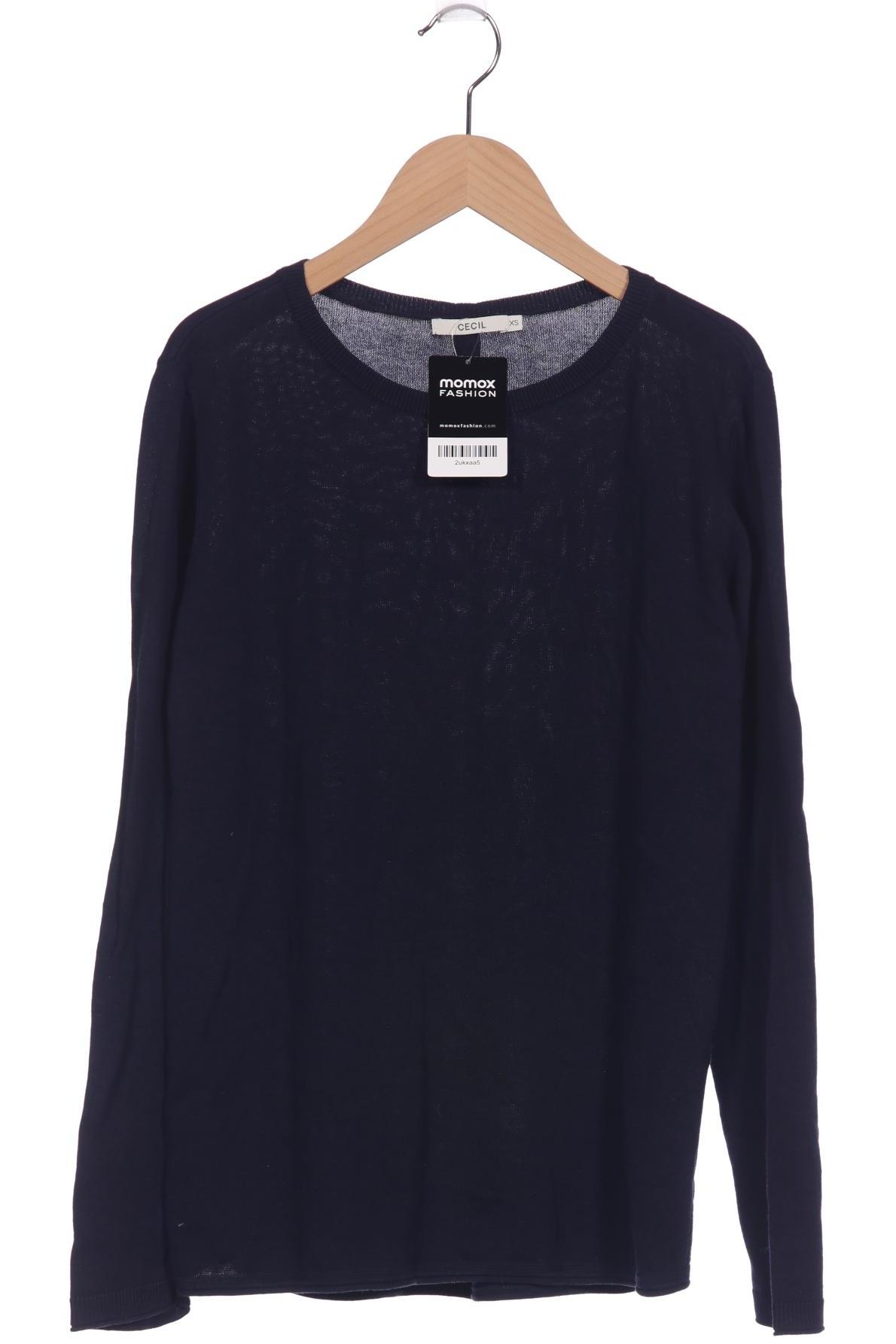 

Cecil Damen Pullover, marineblau, Gr. 34