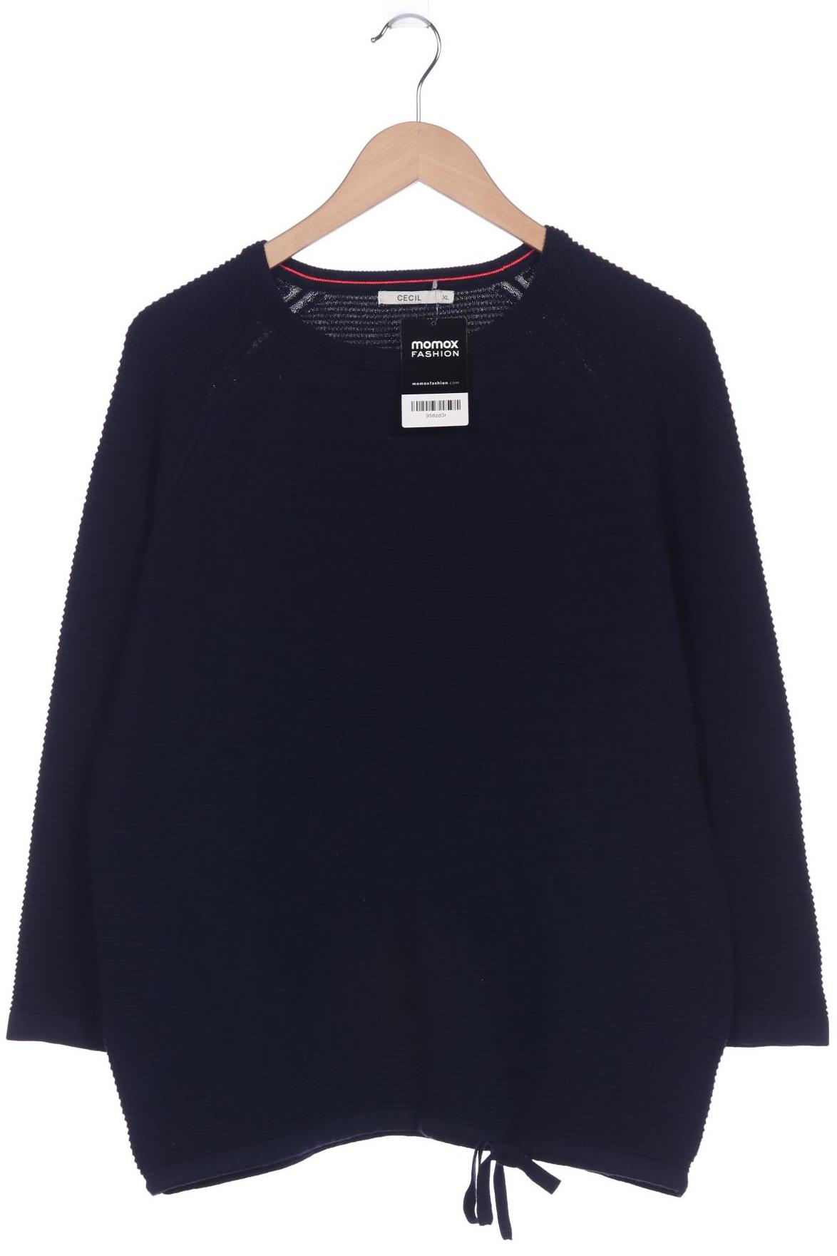 

Cecil Damen Pullover, marineblau, Gr. 44