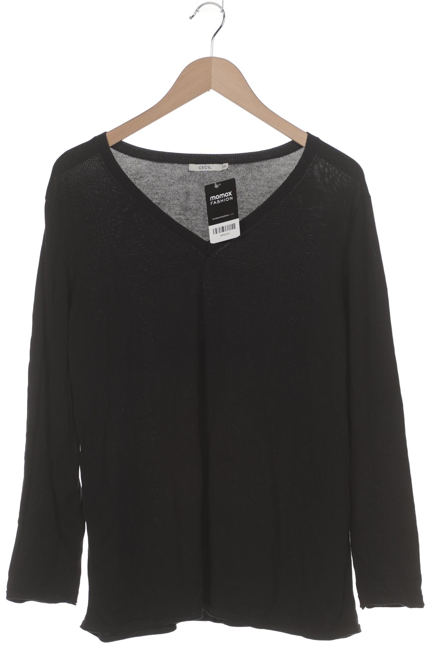 

Cecil Damen Pullover, schwarz, Gr. 46