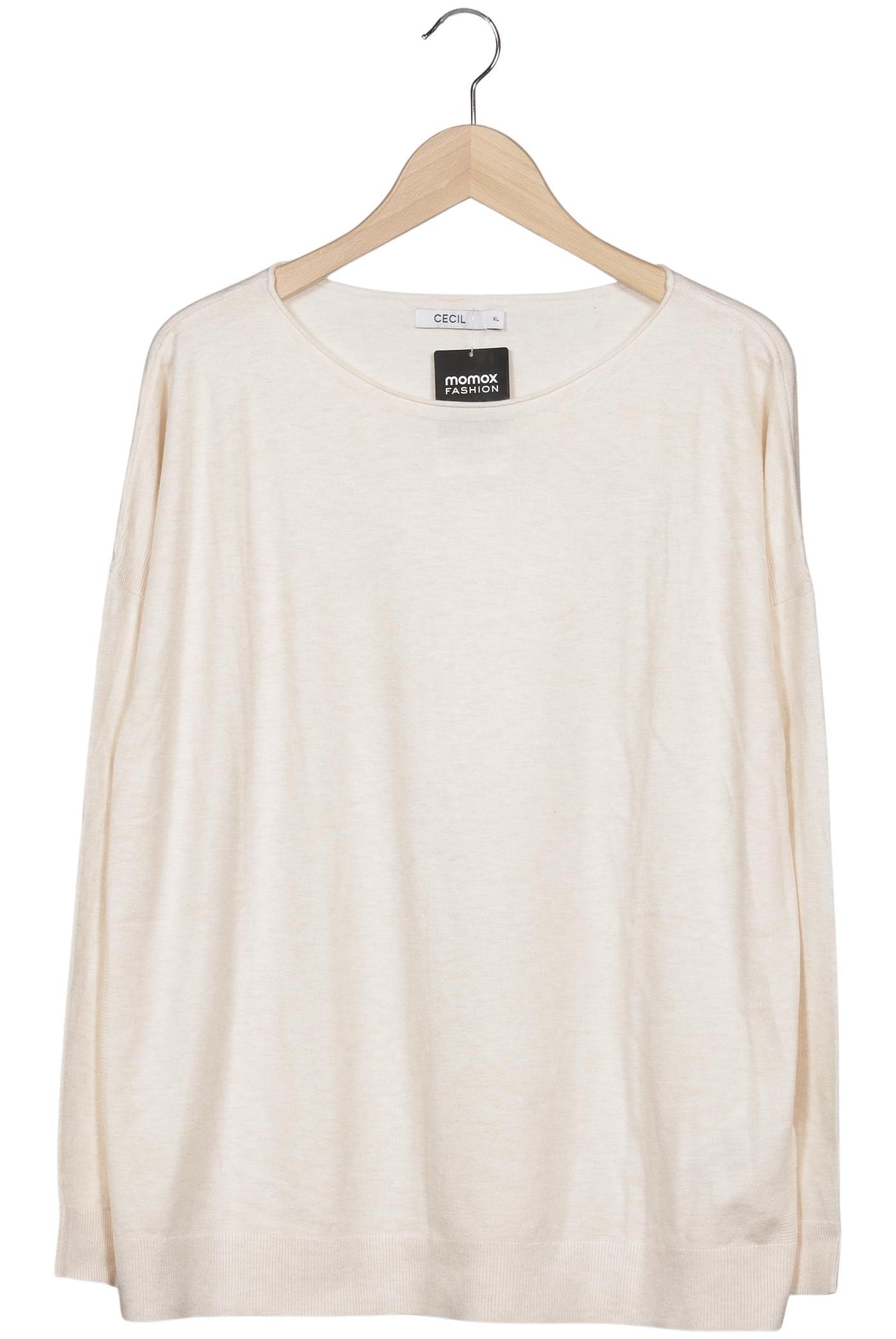 

Cecil Damen Pullover, cremeweiß, Gr. 44