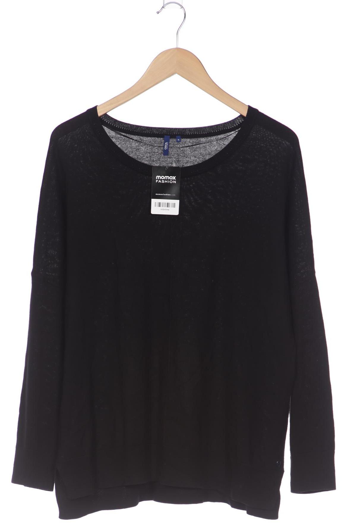 

Cecil Damen Pullover, schwarz, Gr. 44