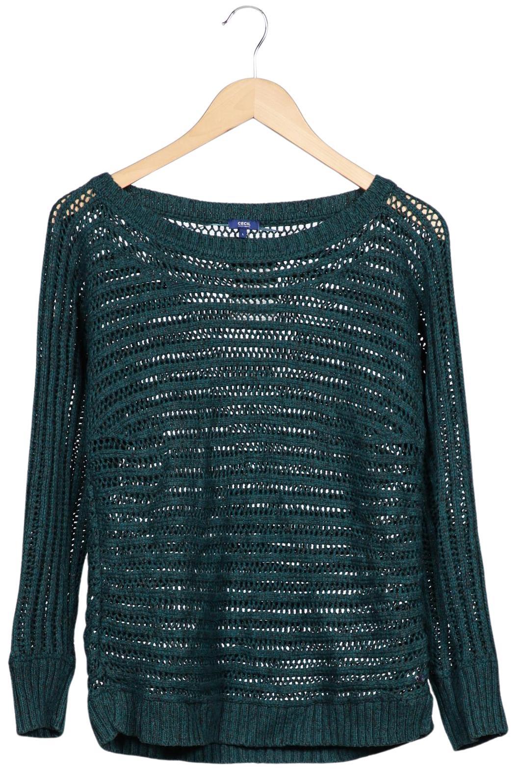 

Cecil Damen Pullover, grün, Gr. 42