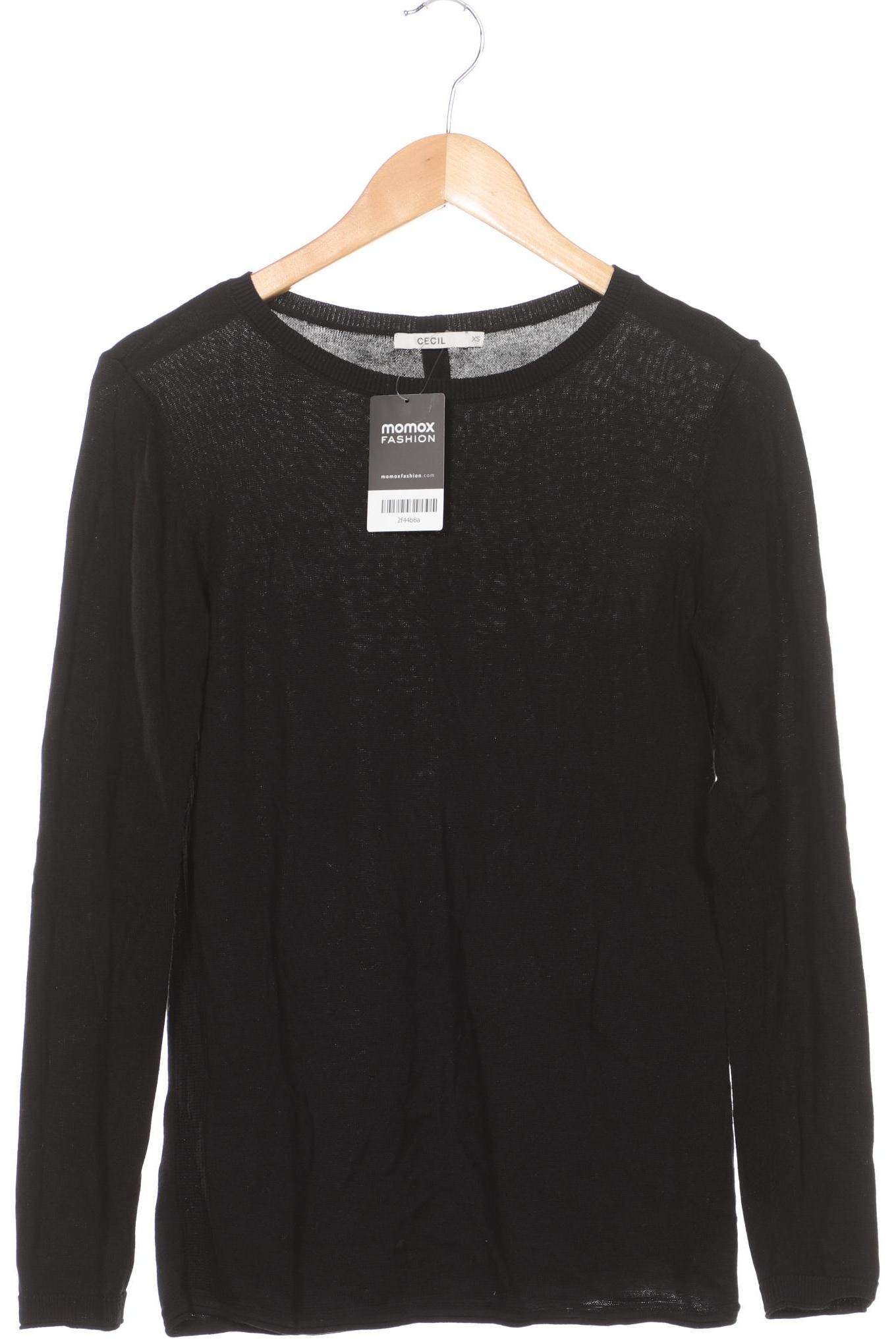 

CECIL Damen Pullover, schwarz