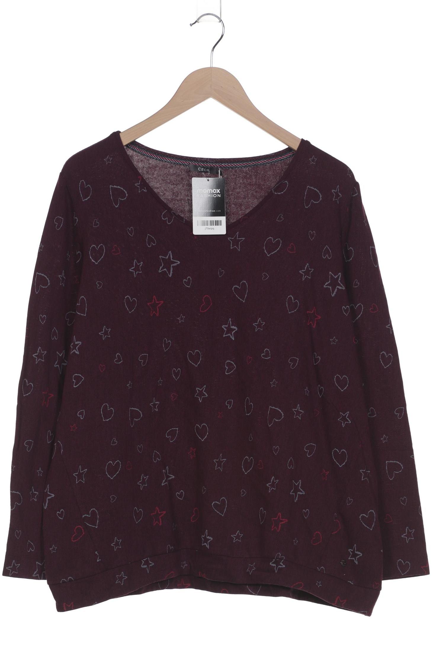 

Cecil Damen Pullover, bordeaux, Gr. 46