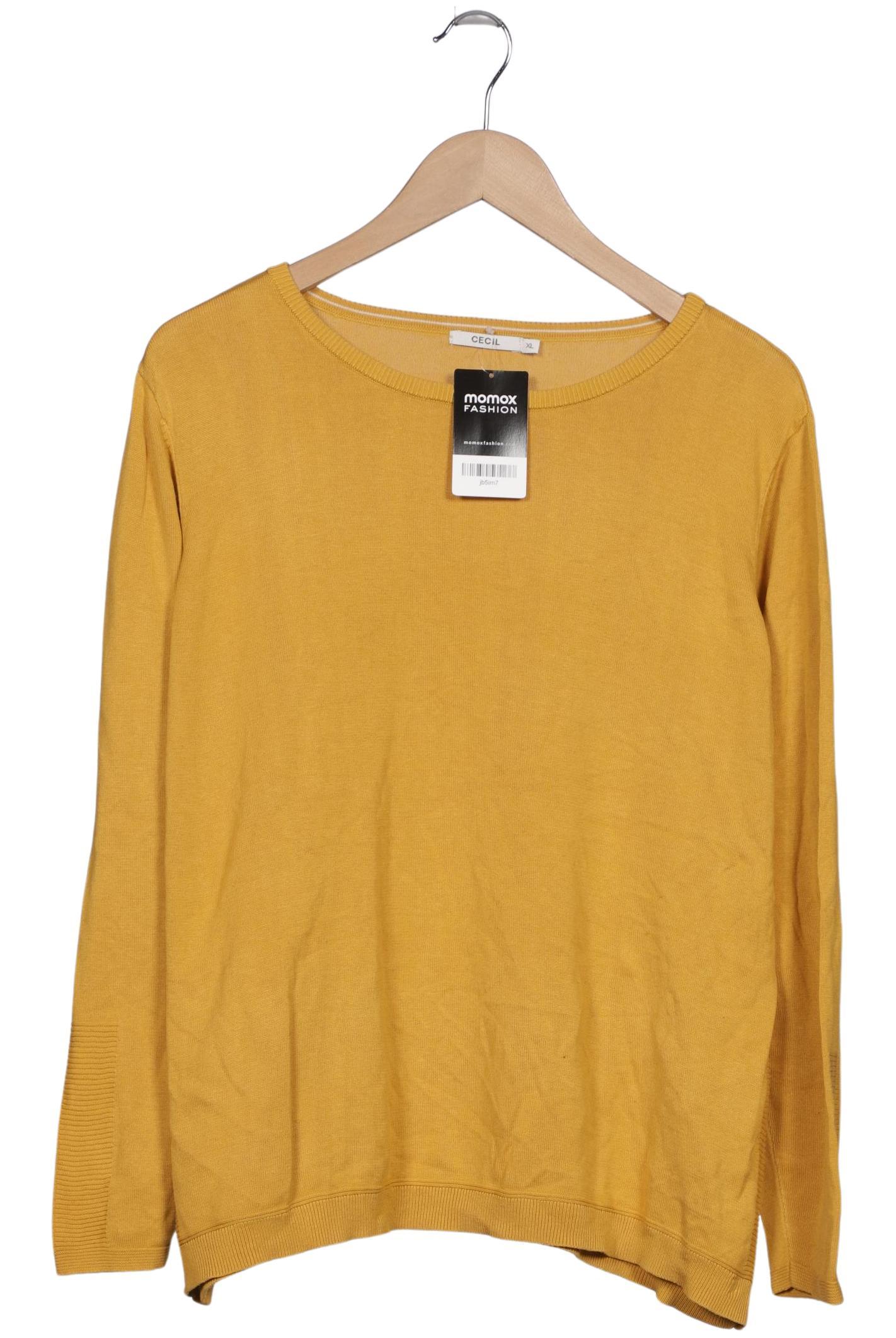 

Cecil Damen Pullover, gelb, Gr. 44