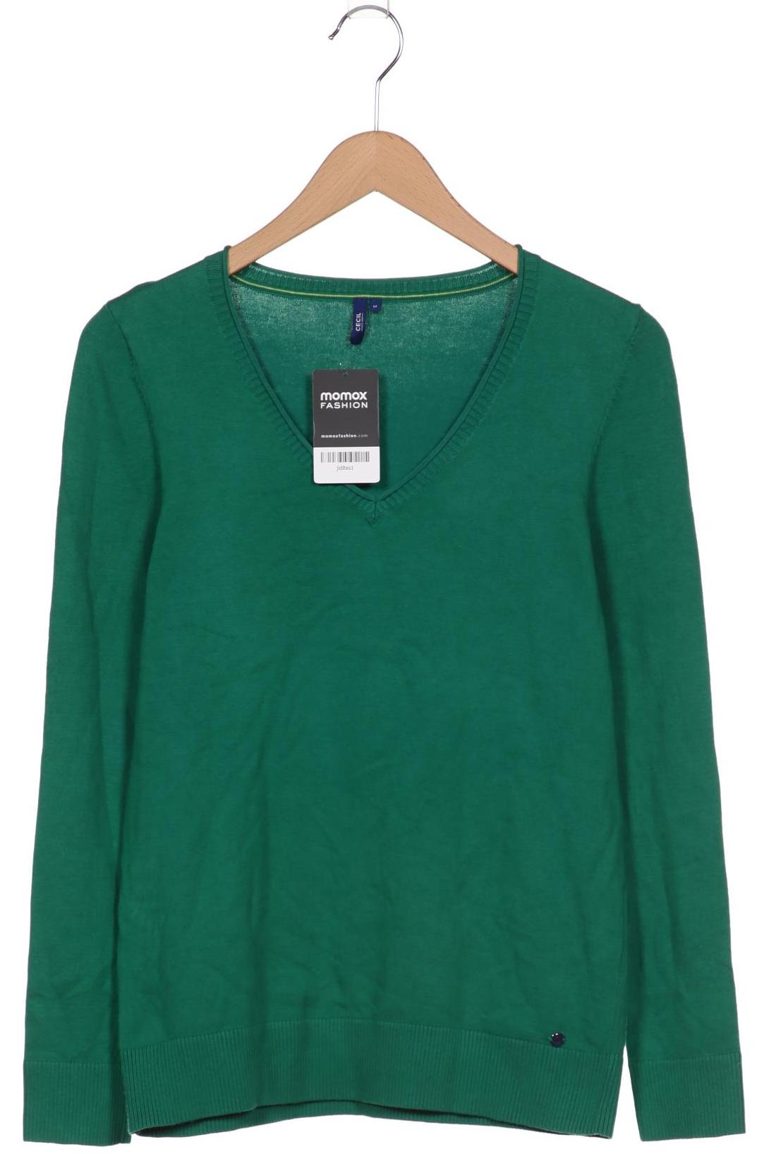 

Cecil Damen Pullover, grün, Gr. 38