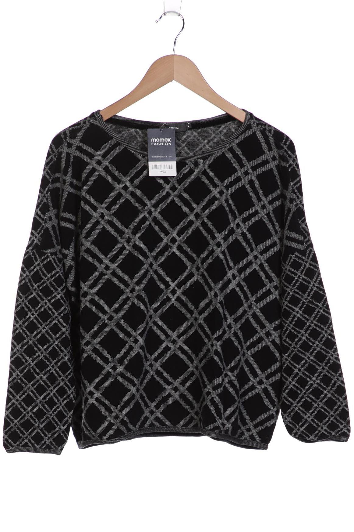 

Cecil Damen Pullover, schwarz, Gr. 42