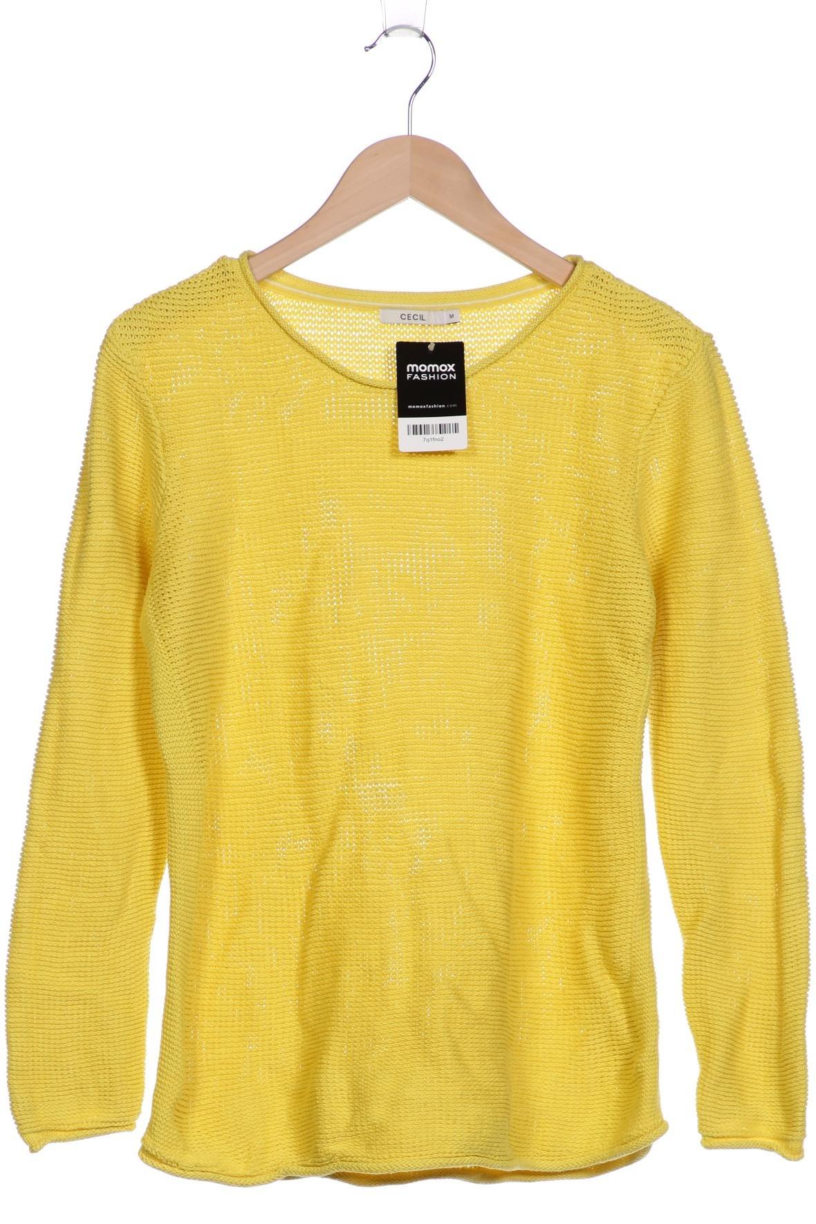 

Cecil Damen Pullover, gelb, Gr. 38