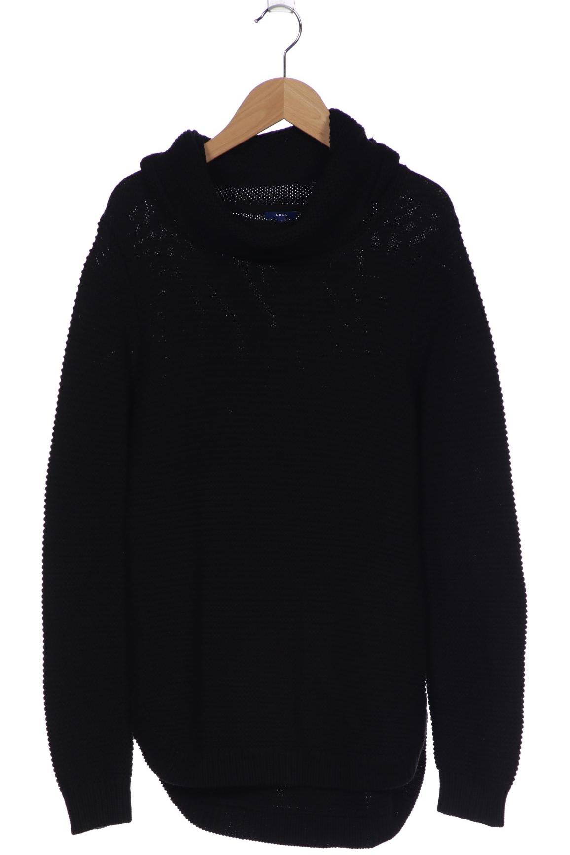 

CECIL Damen Pullover, schwarz