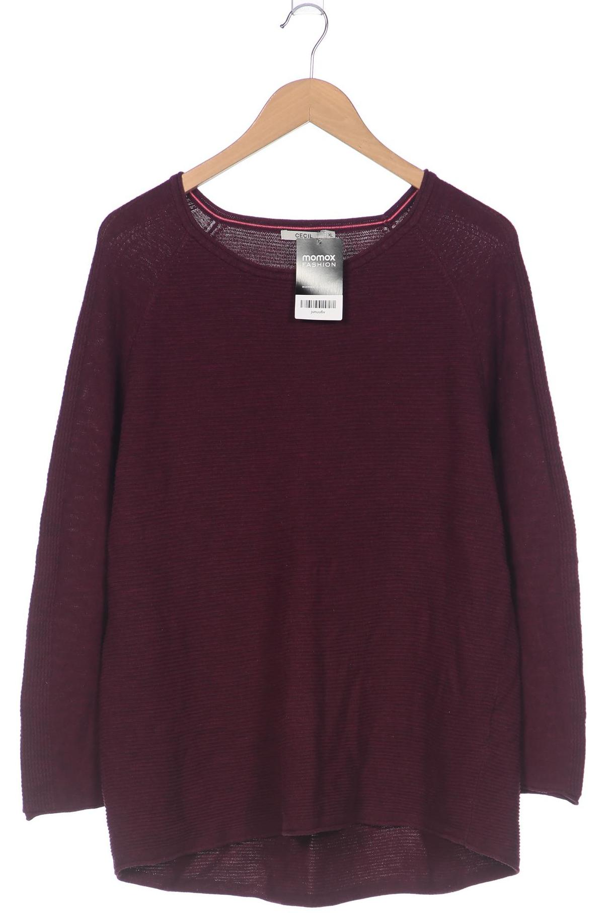 

Cecil Damen Pullover, bordeaux, Gr. 44