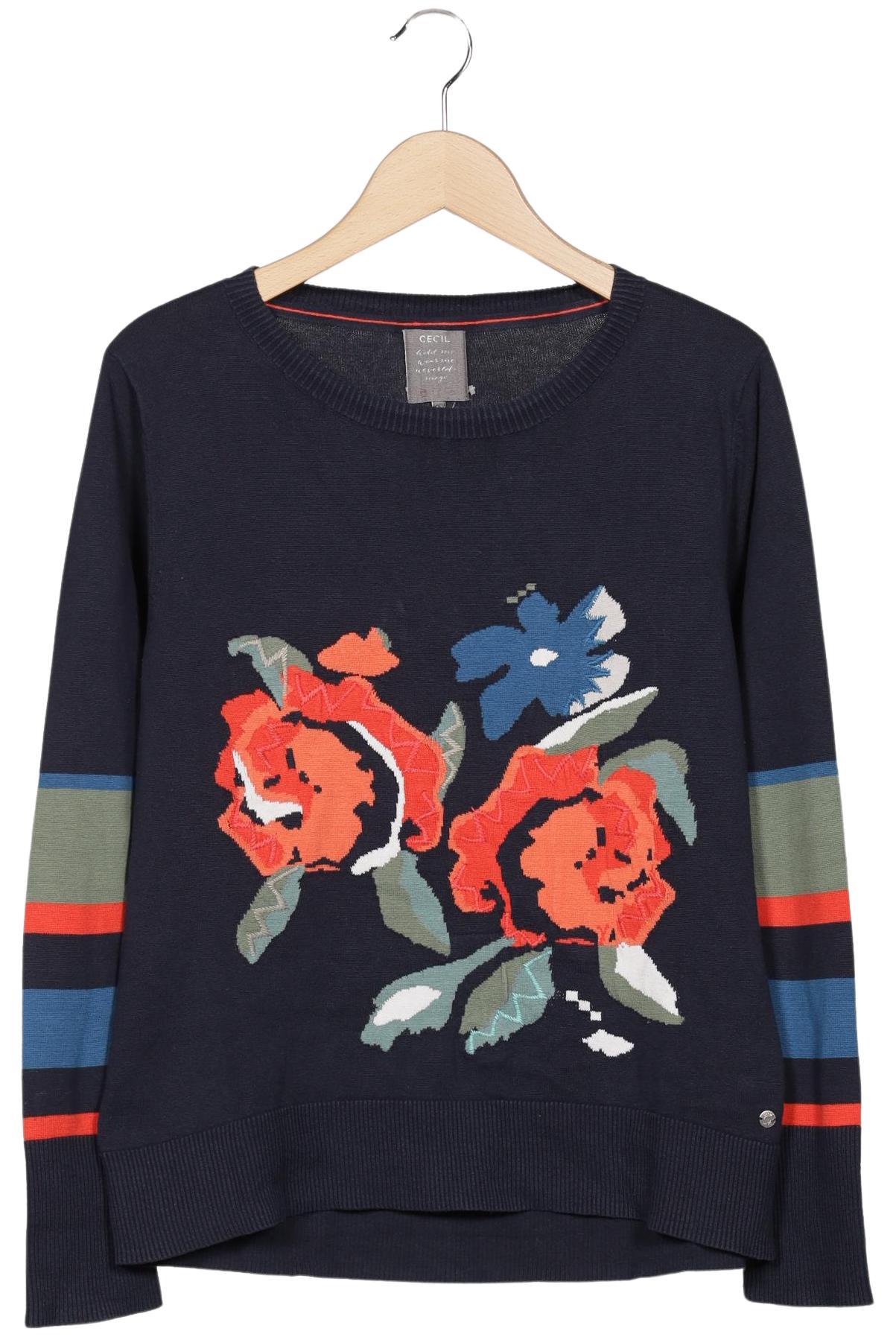 

Cecil Damen Pullover, marineblau, Gr. 38