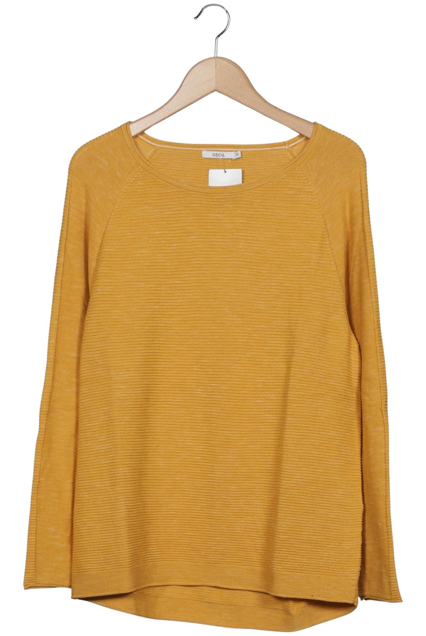 

Cecil Damen Pullover, gelb, Gr. 38